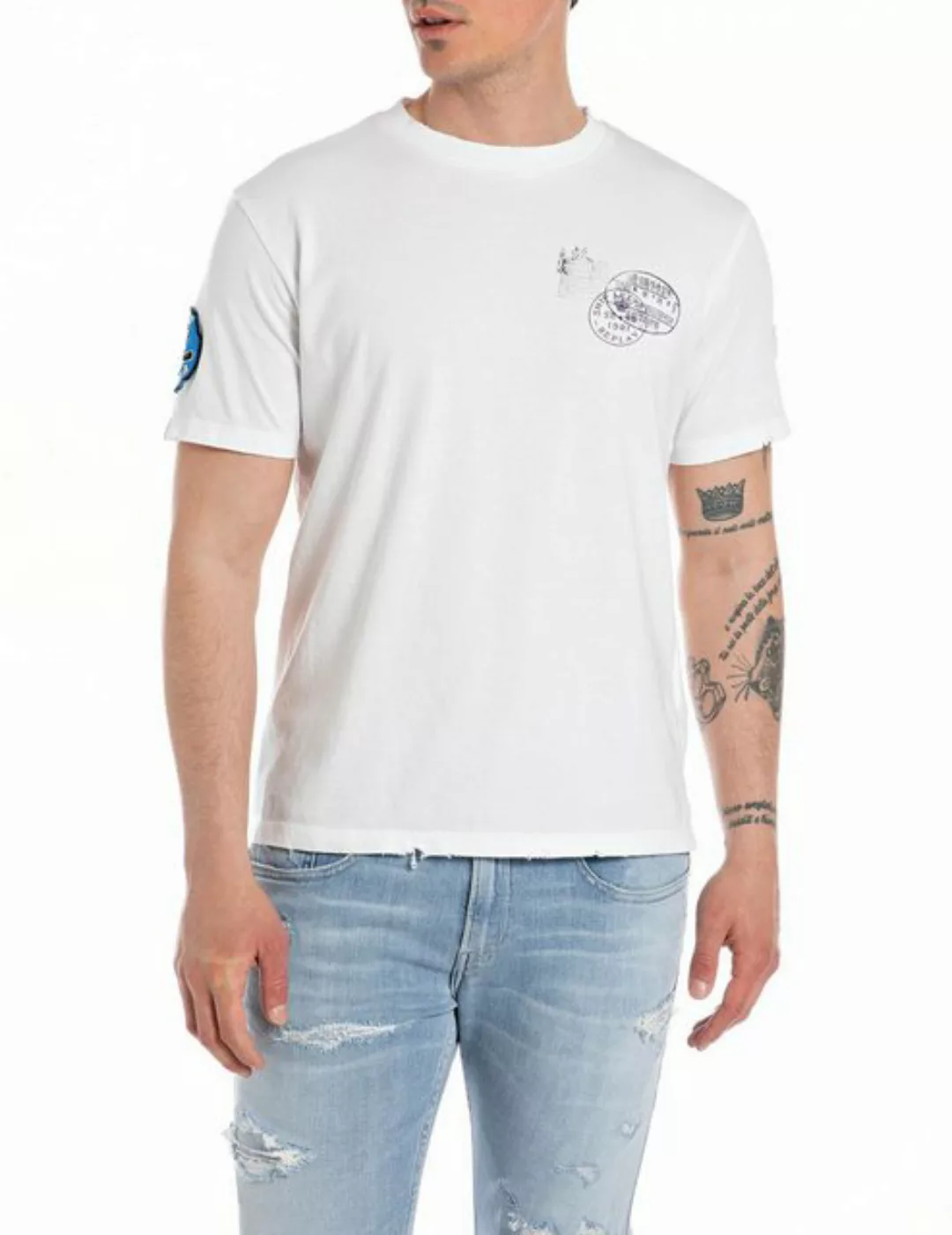 Replay T-Shirt T-Shirt mit Japan-Aufdruck günstig online kaufen