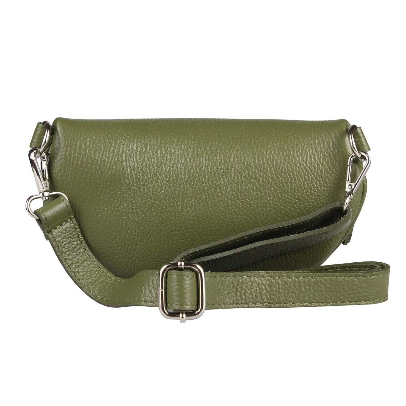 ITALYSHOP24 Bauchtasche Damen Leder Gürteltasche Hüfttasche günstig online kaufen