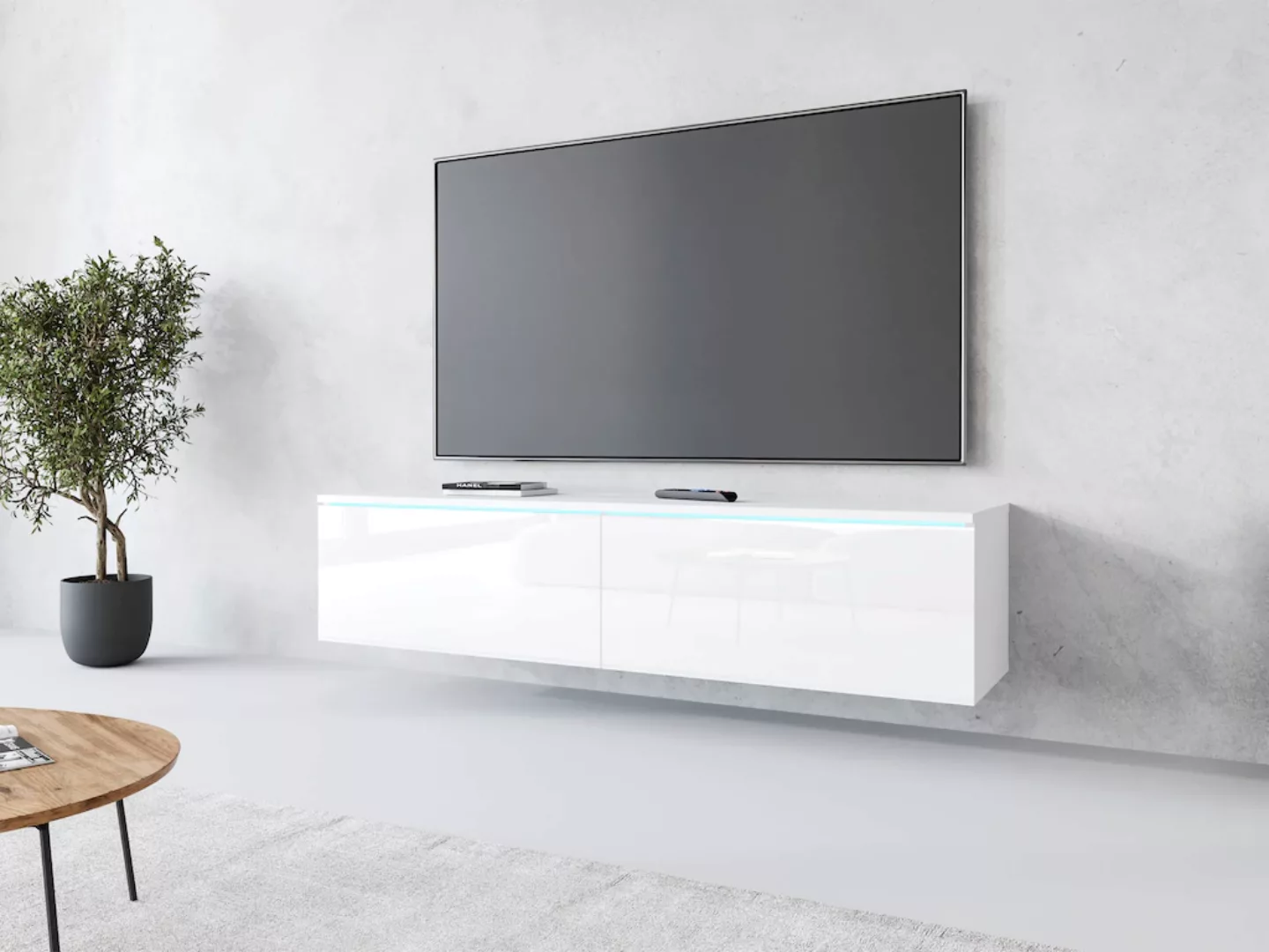 INOSIGN Lowboard "LOWBOARD VERA", moderne grifflose TV-Board, TV-Schrank 14 günstig online kaufen