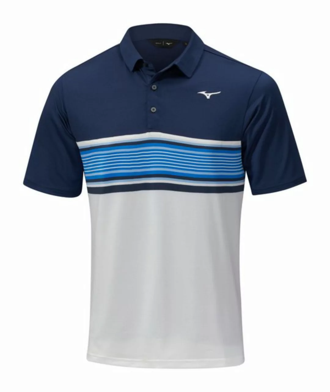 Mizuno Poloshirt Mizuno Golf Polo Quick Dry Oceanic Mehrfarbig Blau Herren günstig online kaufen