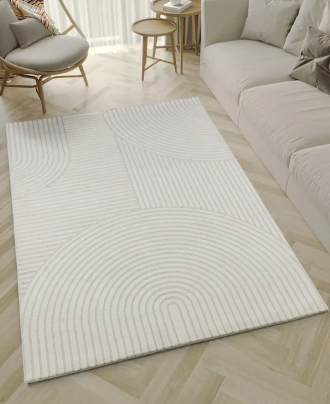 the carpet Teppich »Everest«, rechteckig, 14 mm Höhe, moderner Wohnzimmer T günstig online kaufen