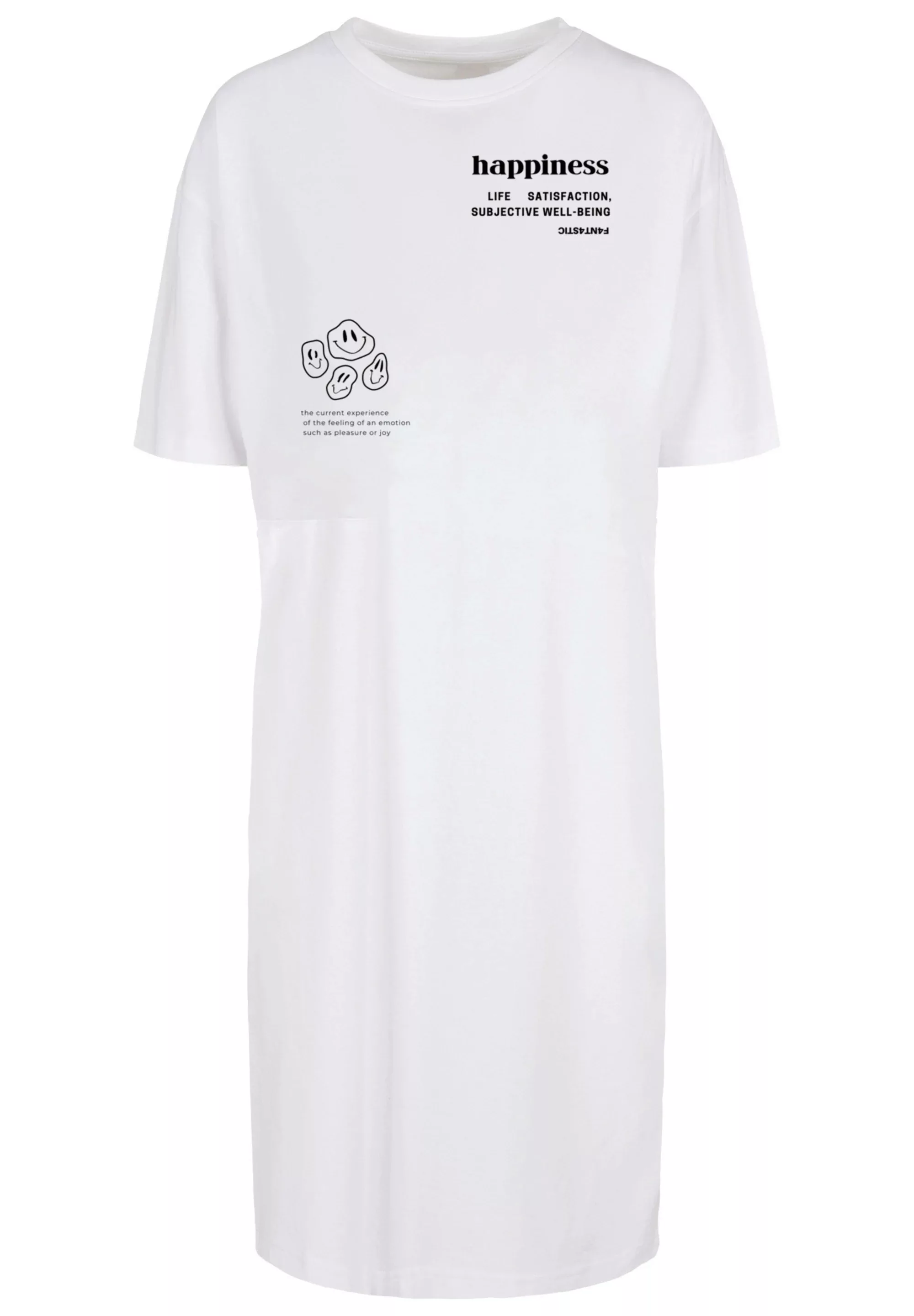 F4NT4STIC Shirtkleid "happiness", Print günstig online kaufen