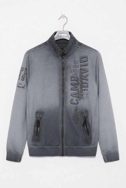 CAMP DAVID Sweatjacke günstig online kaufen