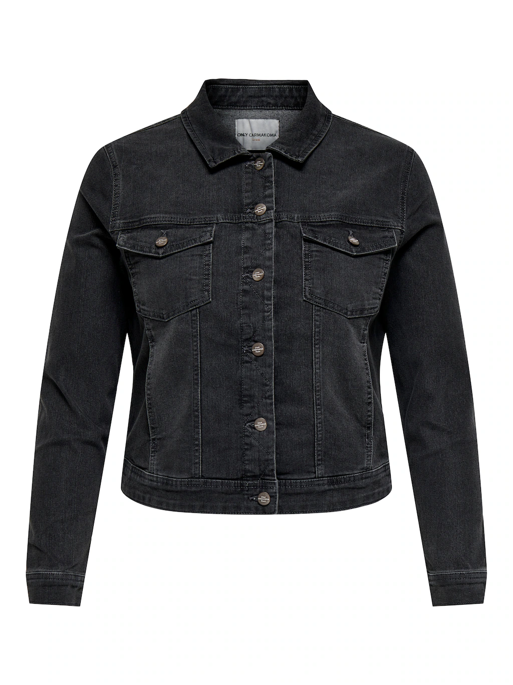 ONLY CARMAKOMA Jeansjacke "CARWESPA LS DGD JACKET DNM" günstig online kaufen