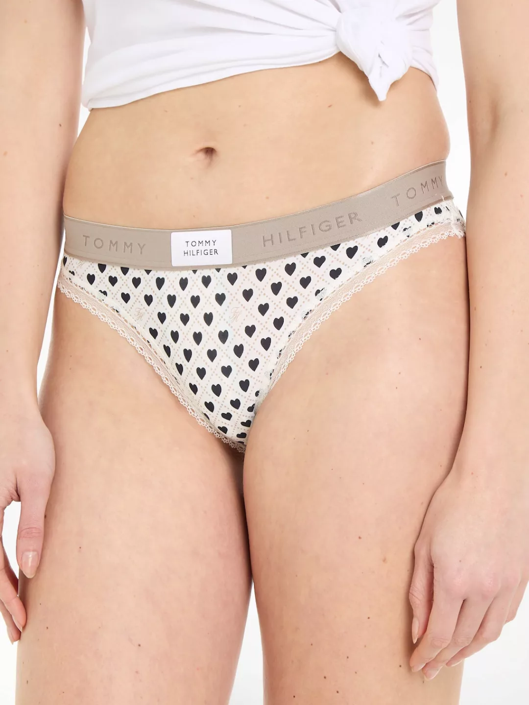 Tommy Hilfiger Underwear Bikinislip "BIKINI PRINT", mit modischem Logobund günstig online kaufen