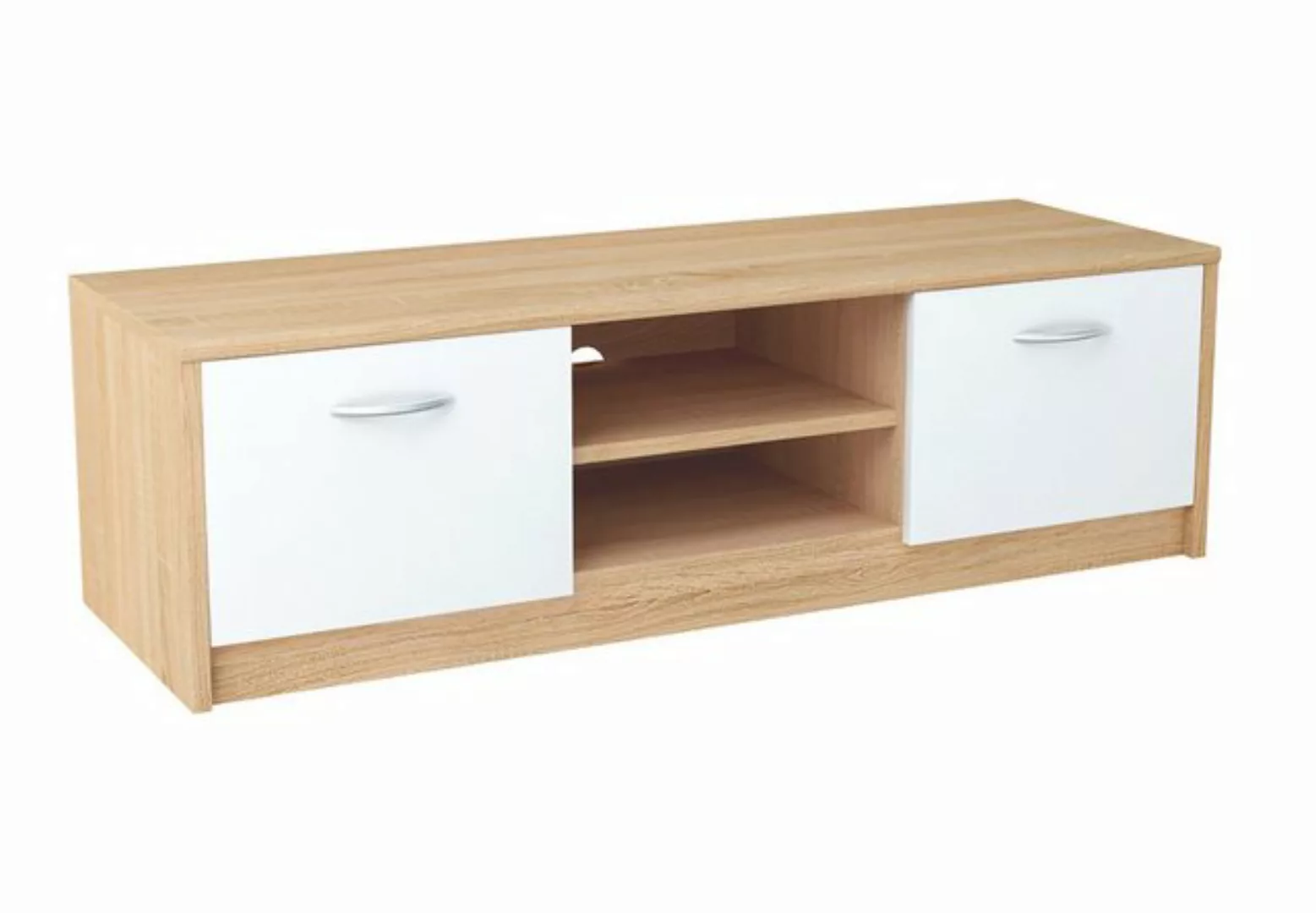 Home Collective TV-Schrank 120cm breit Lowboard mit matter Oberfläche Ferns günstig online kaufen