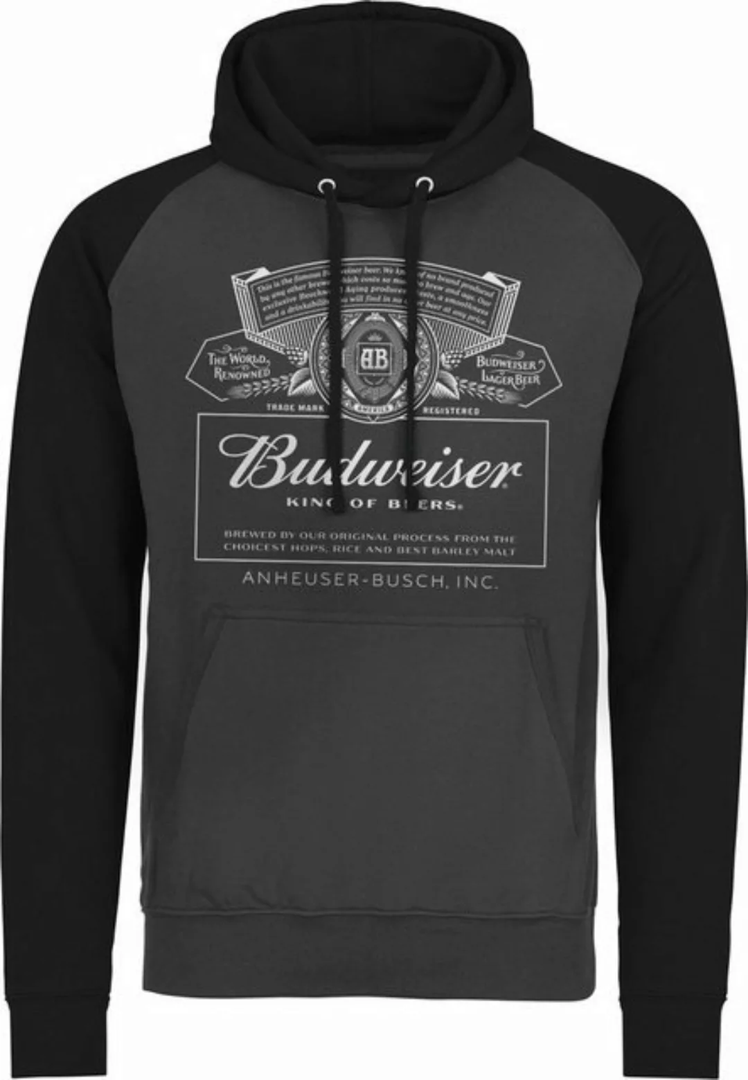 Budweiser Kapuzenpullover günstig online kaufen