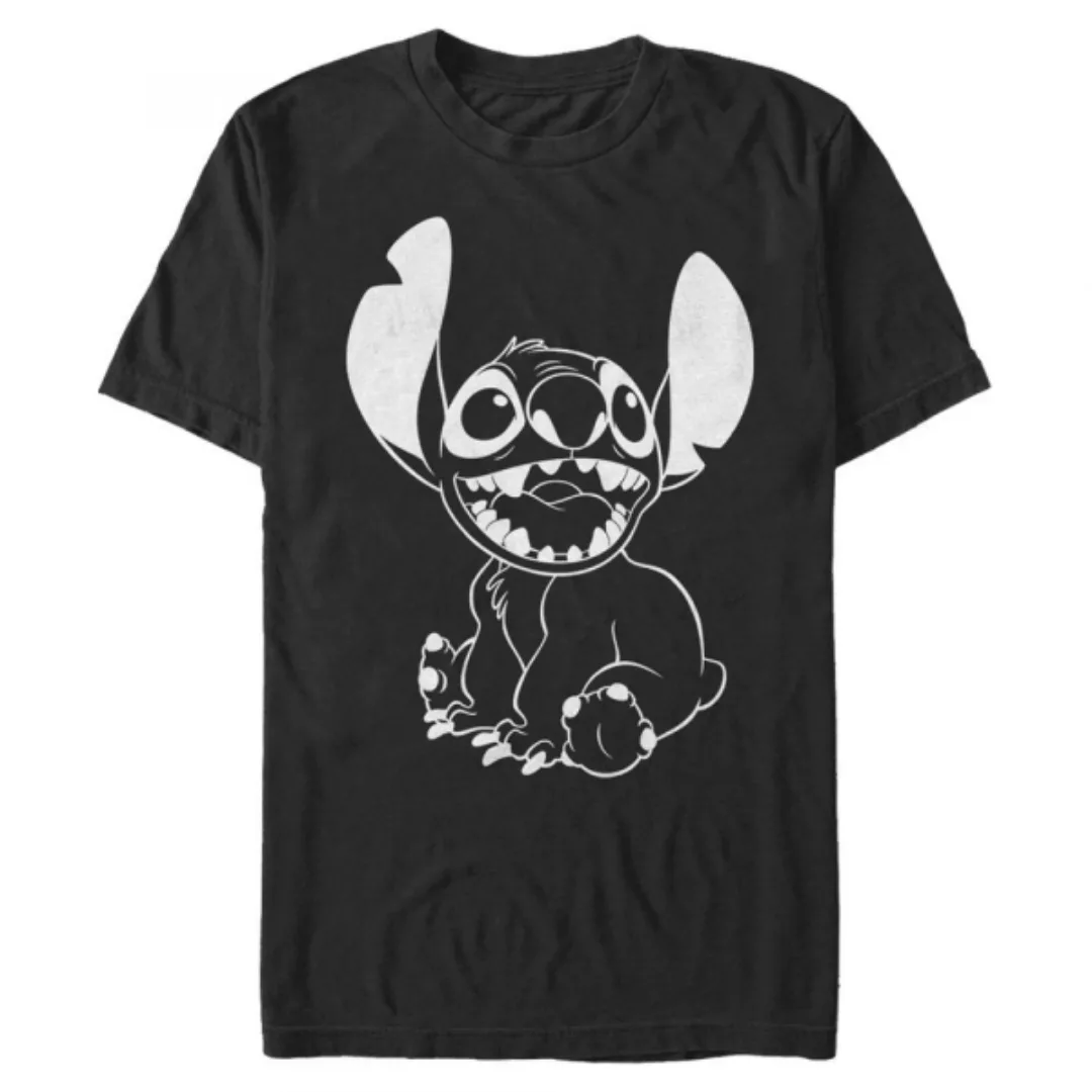 Disney - Lilo & Stitch - Stitch Negative - Männer T-Shirt günstig online kaufen