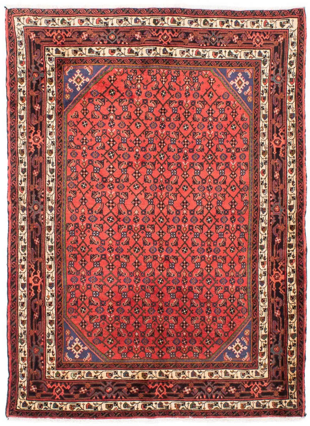 morgenland Orientteppich »Perser - Nomadic - 210 x 150 cm - rot«, rechtecki günstig online kaufen
