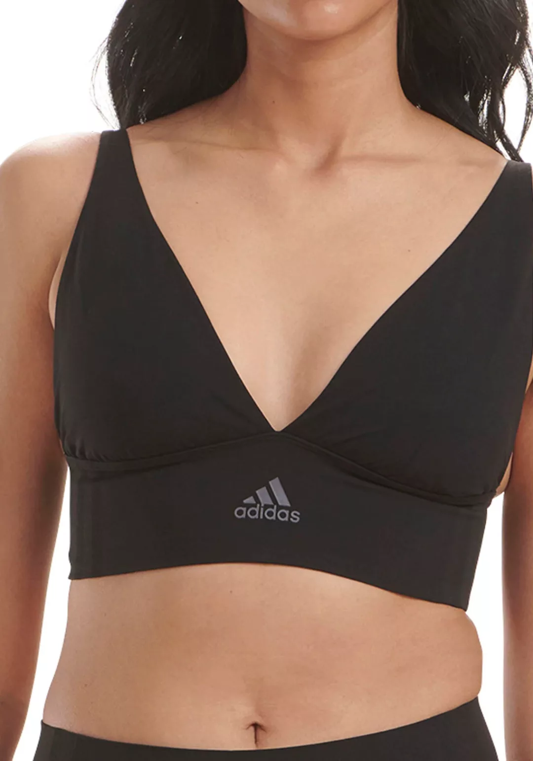 adidas Sportswear Longline-BH, Sport-BH mit verstellbaren Trägern und Pull- günstig online kaufen