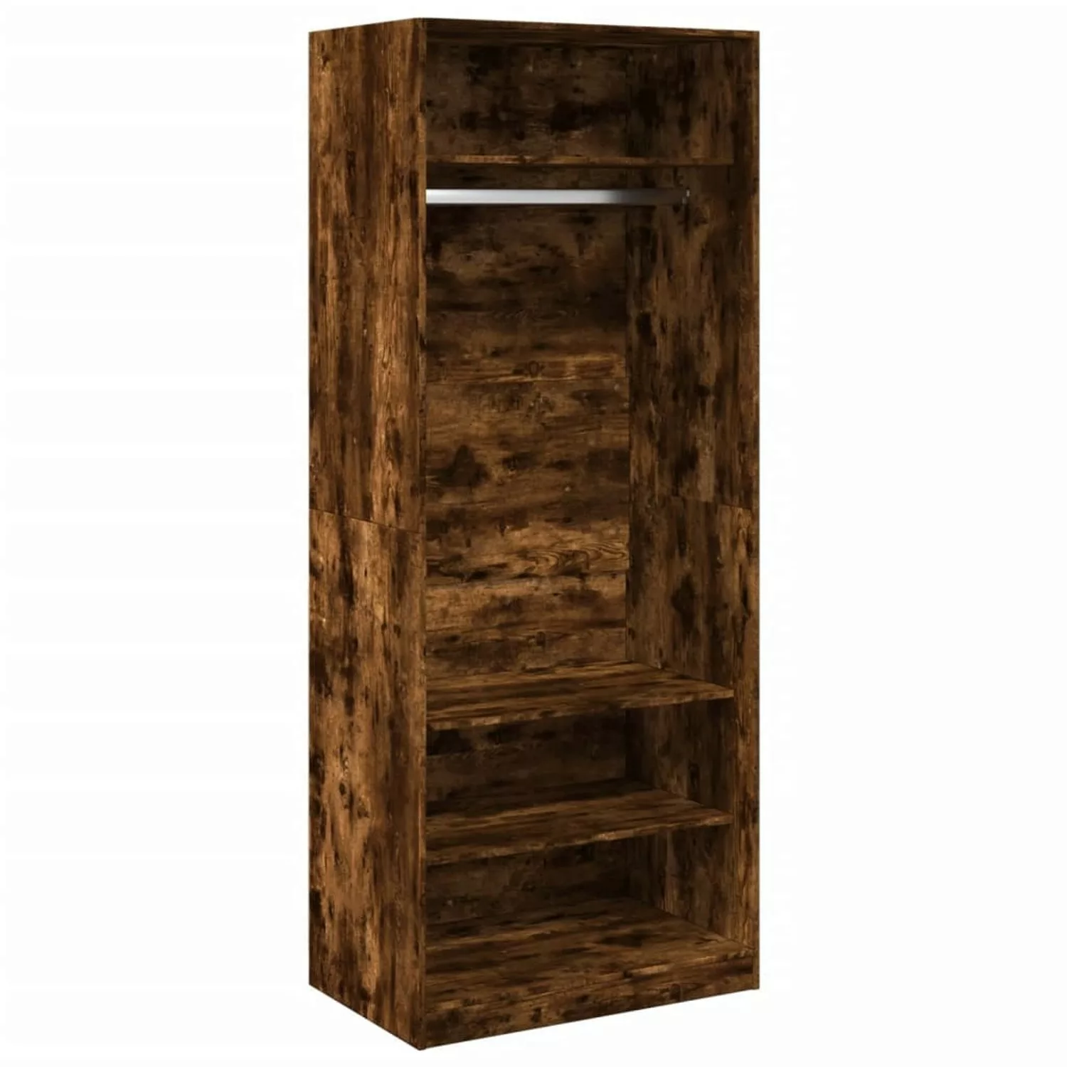 vidaXL Schrankmodule Kleiderschrank Räuchereiche 80x50x200 cm Holzwerkstoff günstig online kaufen