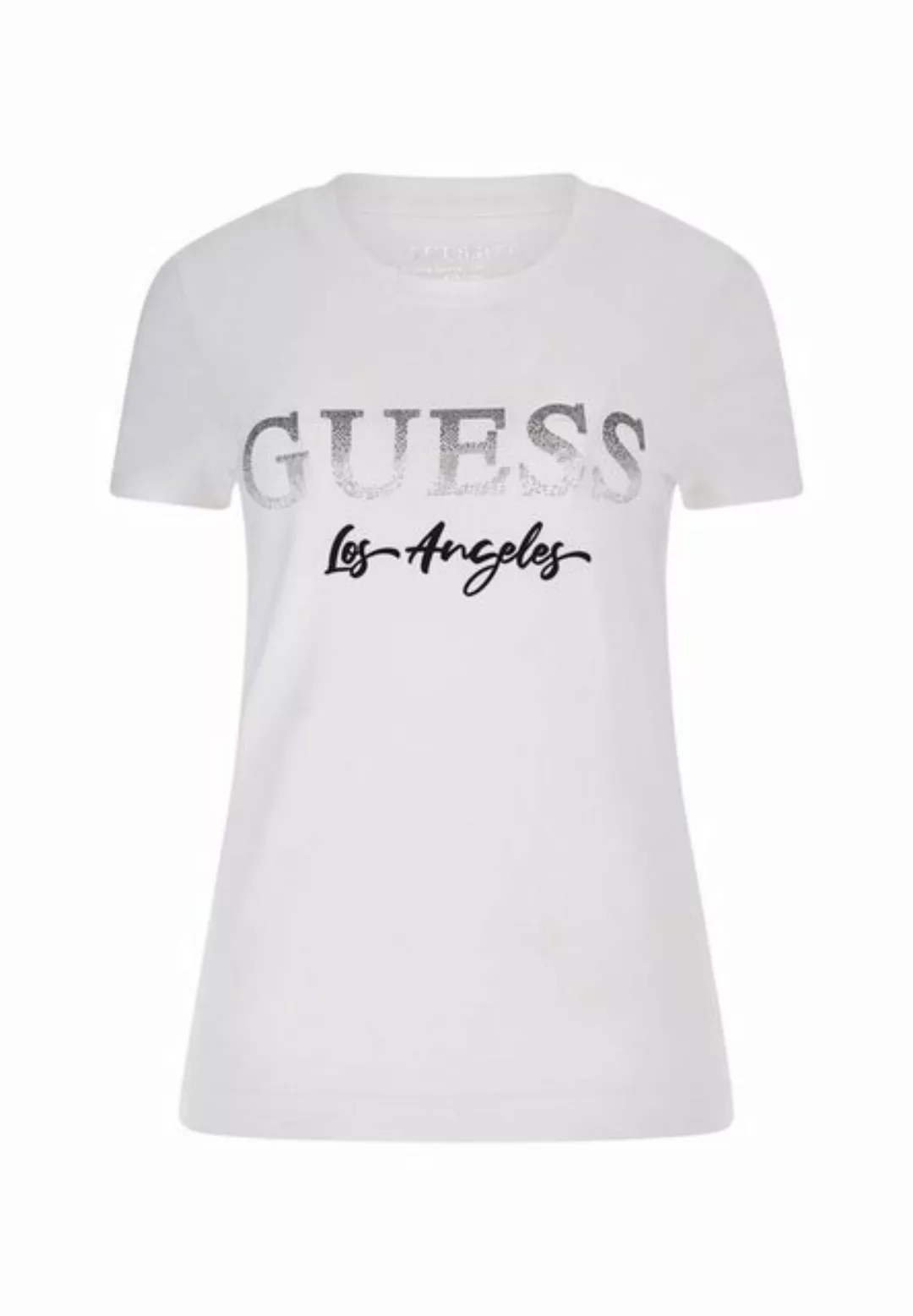 Guess T-Shirt T-Shirt SS CN Logo Micro Studs Kurzarmshirt (1-tlg) günstig online kaufen