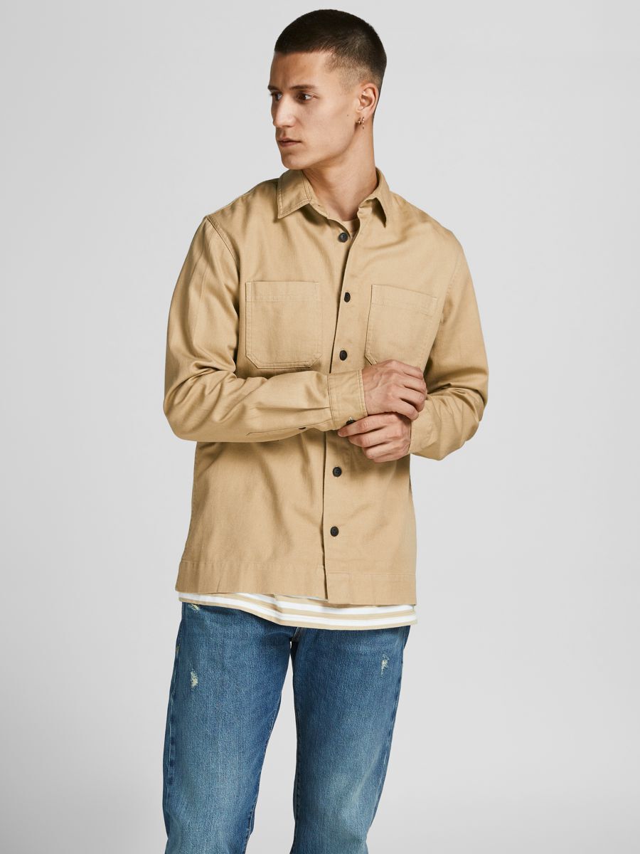 LEINEN OVERSHIRT günstig online kaufen