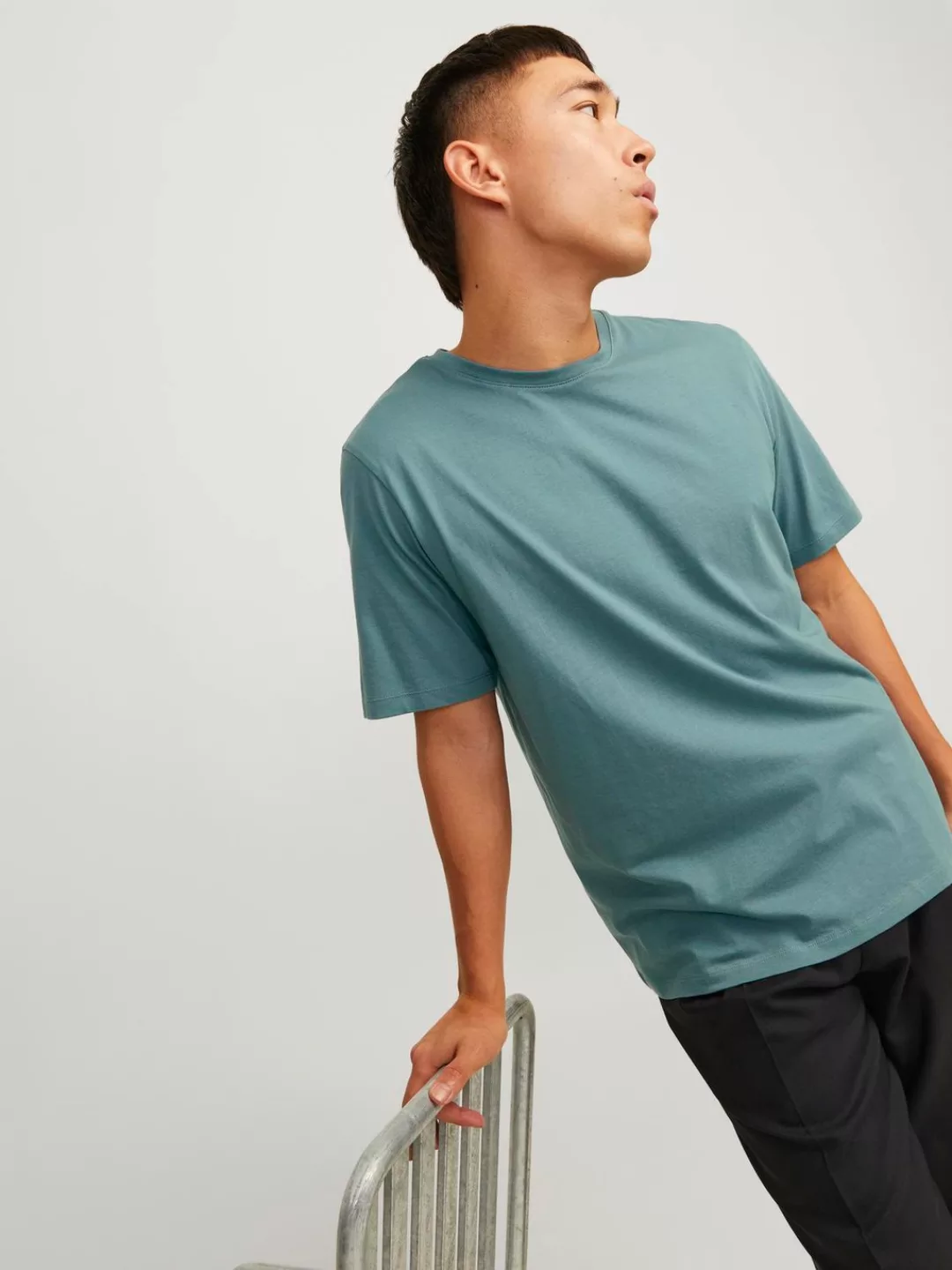 Jack & Jones Rundhalsshirt "JJEORGANIC BASIC TEE SS O-NECK NOOS", mit Rundh günstig online kaufen