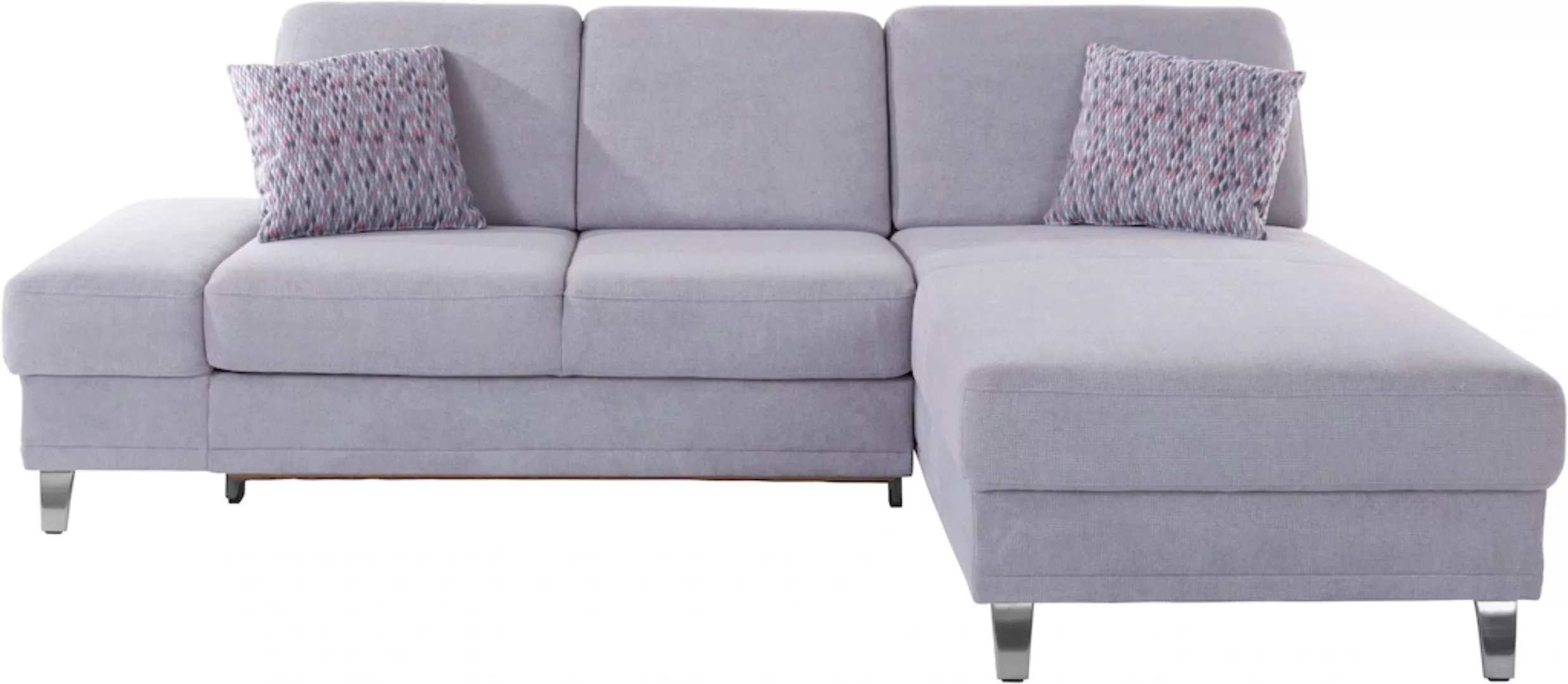 sit&more Ecksofa "Clio L-Form", wahlweise mit Bettfunktion oder Vorziehsitz günstig online kaufen