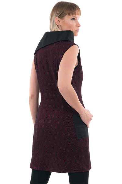 Damen Kleid "Klaudia" Aus Bio Gots Interlock-jacquard günstig online kaufen
