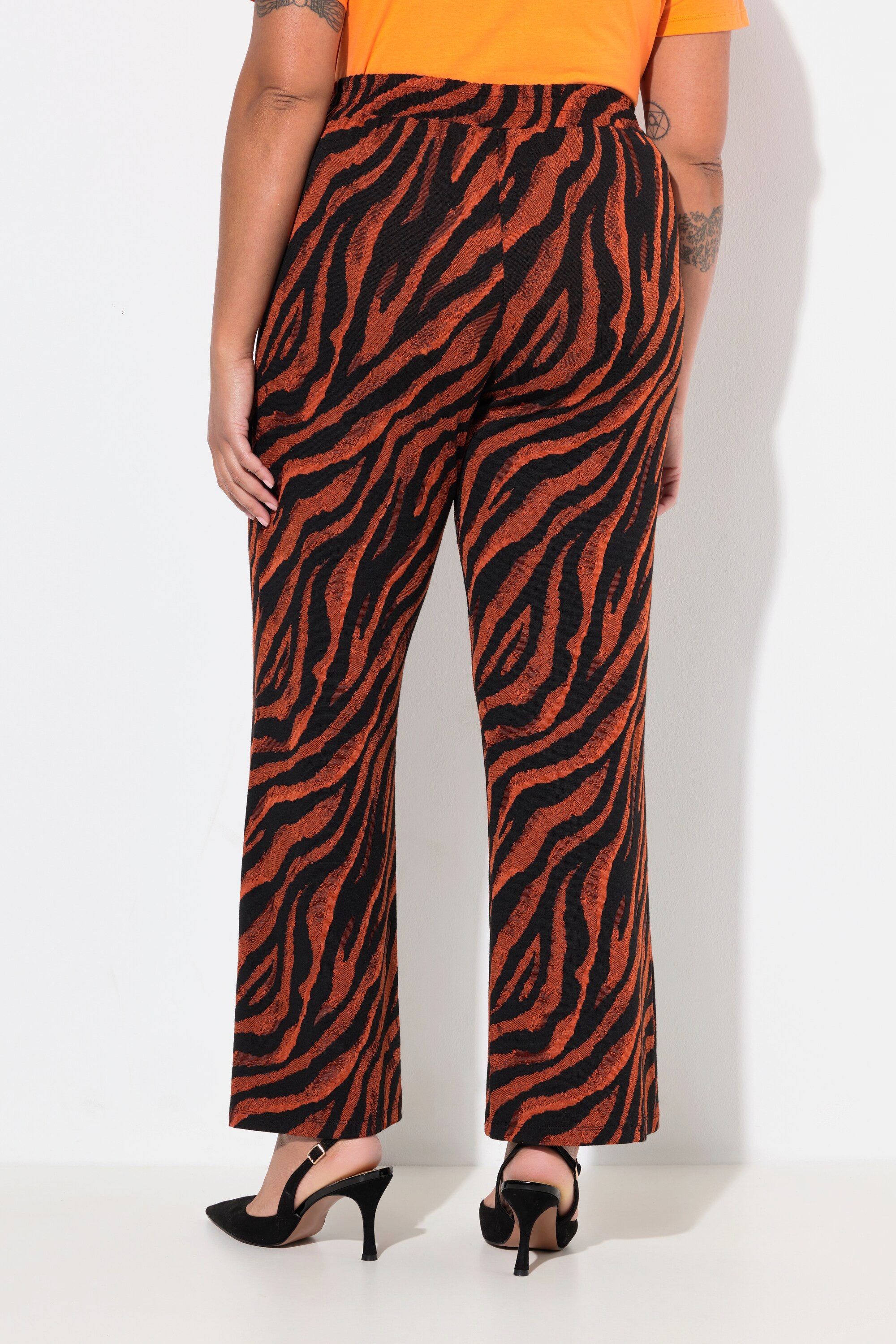 MIAMODA Schlupfhose Hose Color Zebramuster Elastikbund. günstig online kaufen