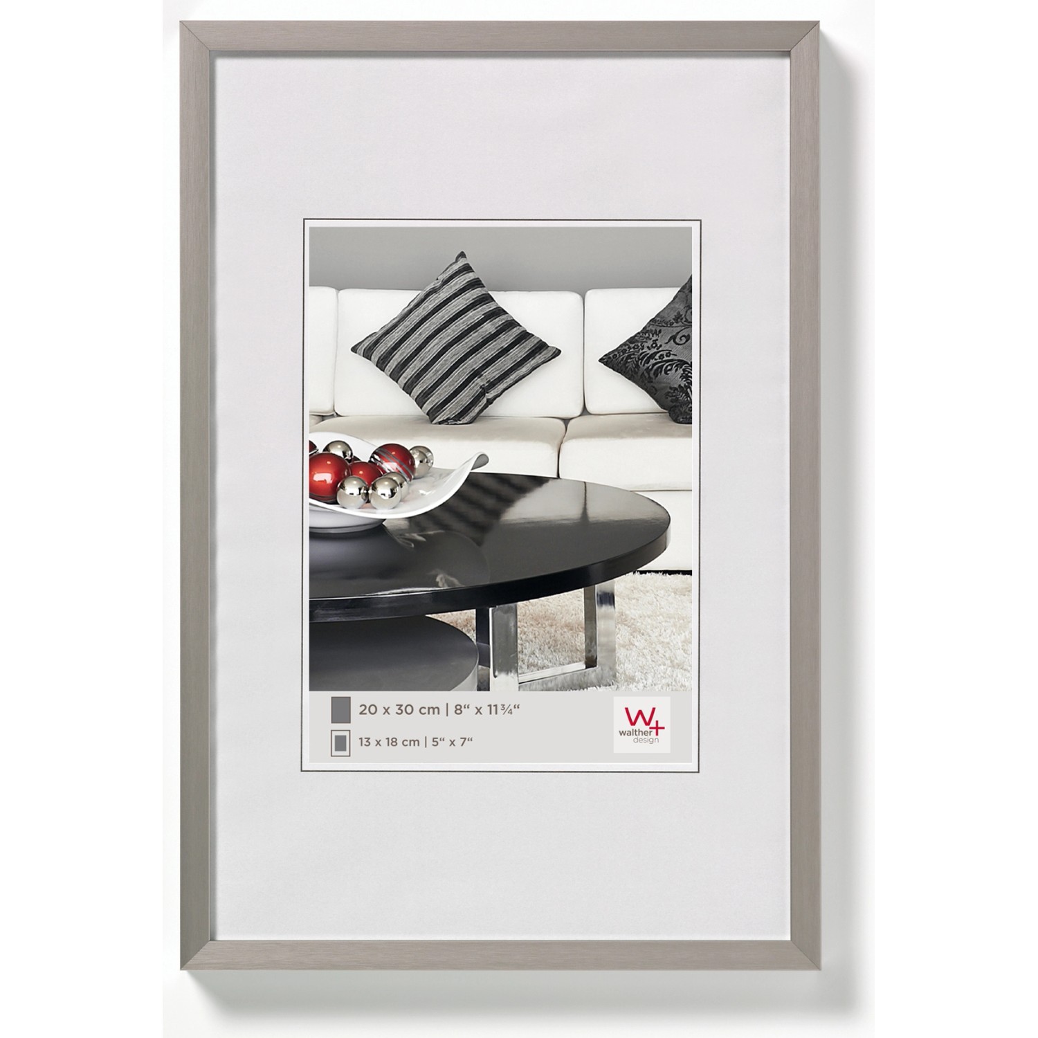 walther design Chair Aluminium Bilderrahmen Stahl 20x30 cm AJ030D günstig online kaufen