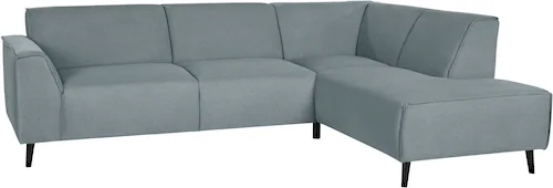 DOMO collection Ecksofa »Amora, bequem und zeitlos, L-Form«, mit Federkern günstig online kaufen