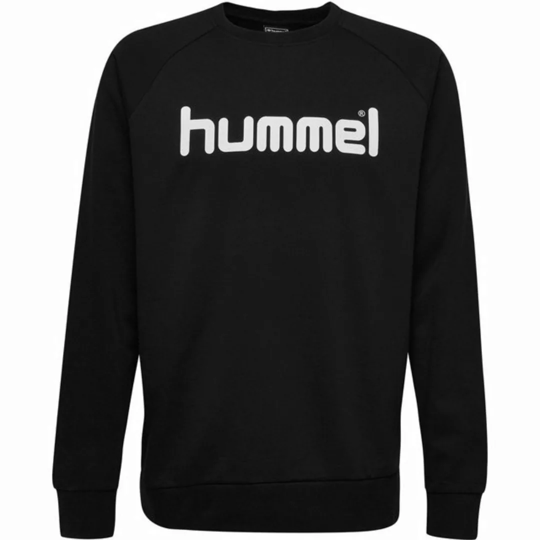 hummel Fleecepullover Hummel Herren Pullover Go Cotton Logo Sweatshirt 2035 günstig online kaufen