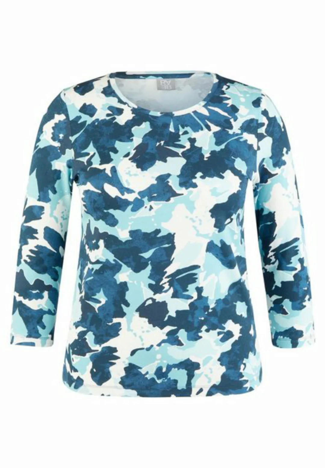 Rabe Print-Shirt RABE Damen 3/4-Arm-Shirt mit modernem Muster günstig online kaufen