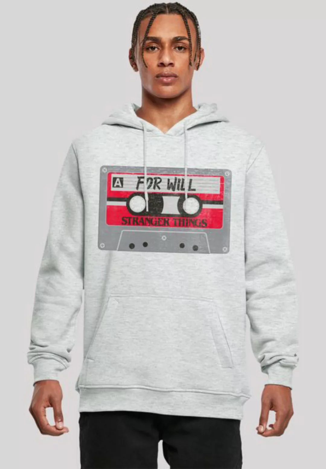 F4NT4STIC Kapuzenpullover "Stranger Things Cassette For Will Netflix", Prem günstig online kaufen