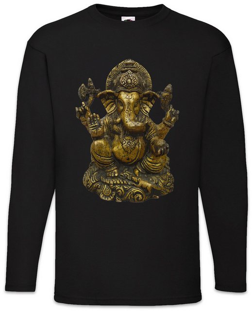 Urban Backwoods Langarmshirt Ganesha Vintage Langarm T-Shirt OM Buddhismus günstig online kaufen