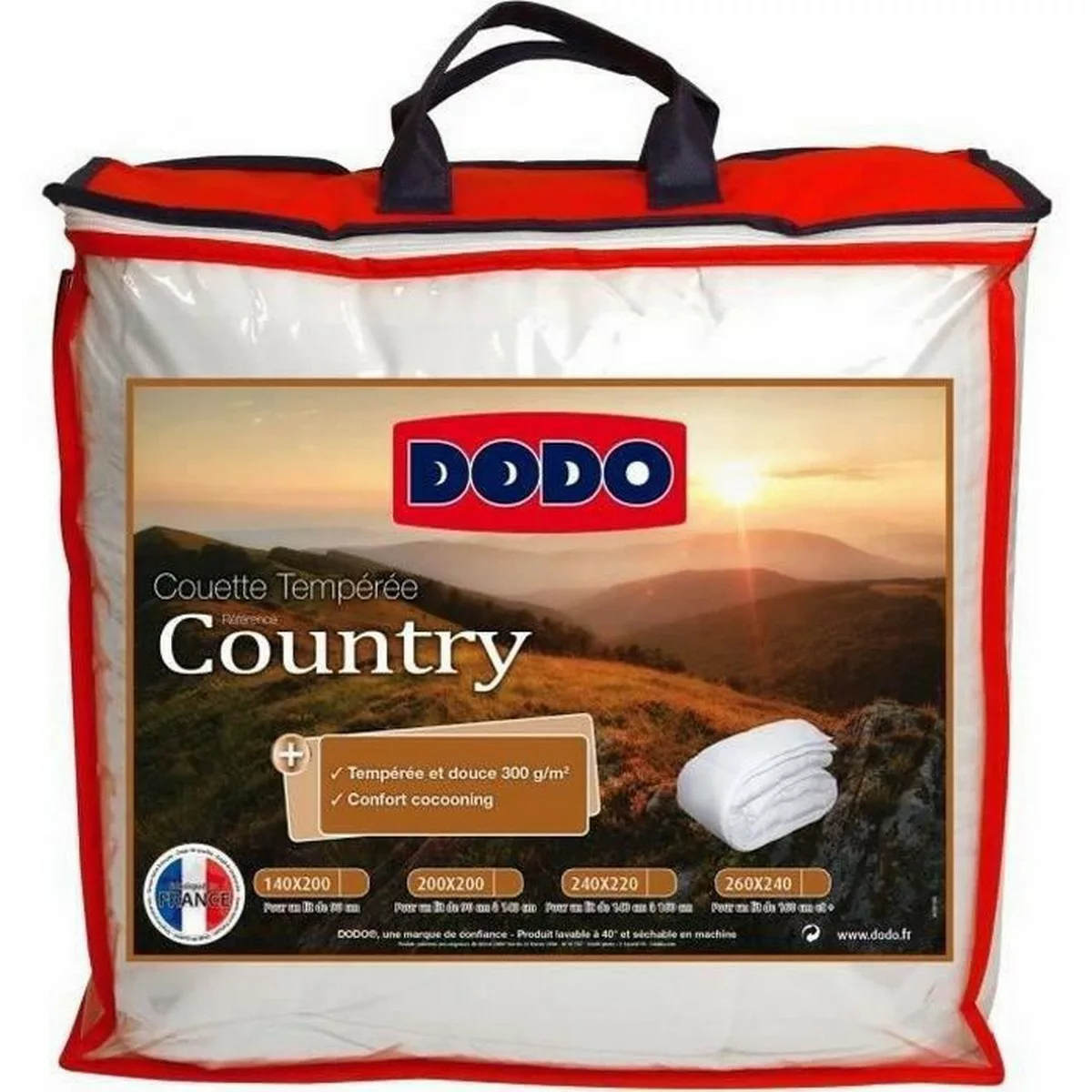Bettdecke Dodo Country Weiß (220 X 240 Cm) günstig online kaufen