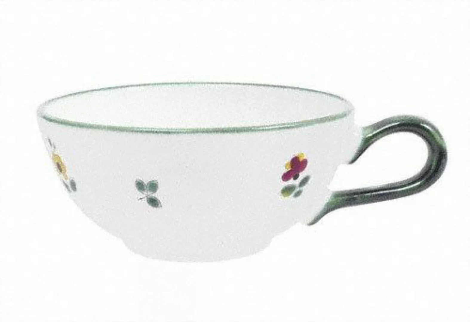 Gmundner Keramik Streublumen Tee Obertasse glatt 0,17 l günstig online kaufen