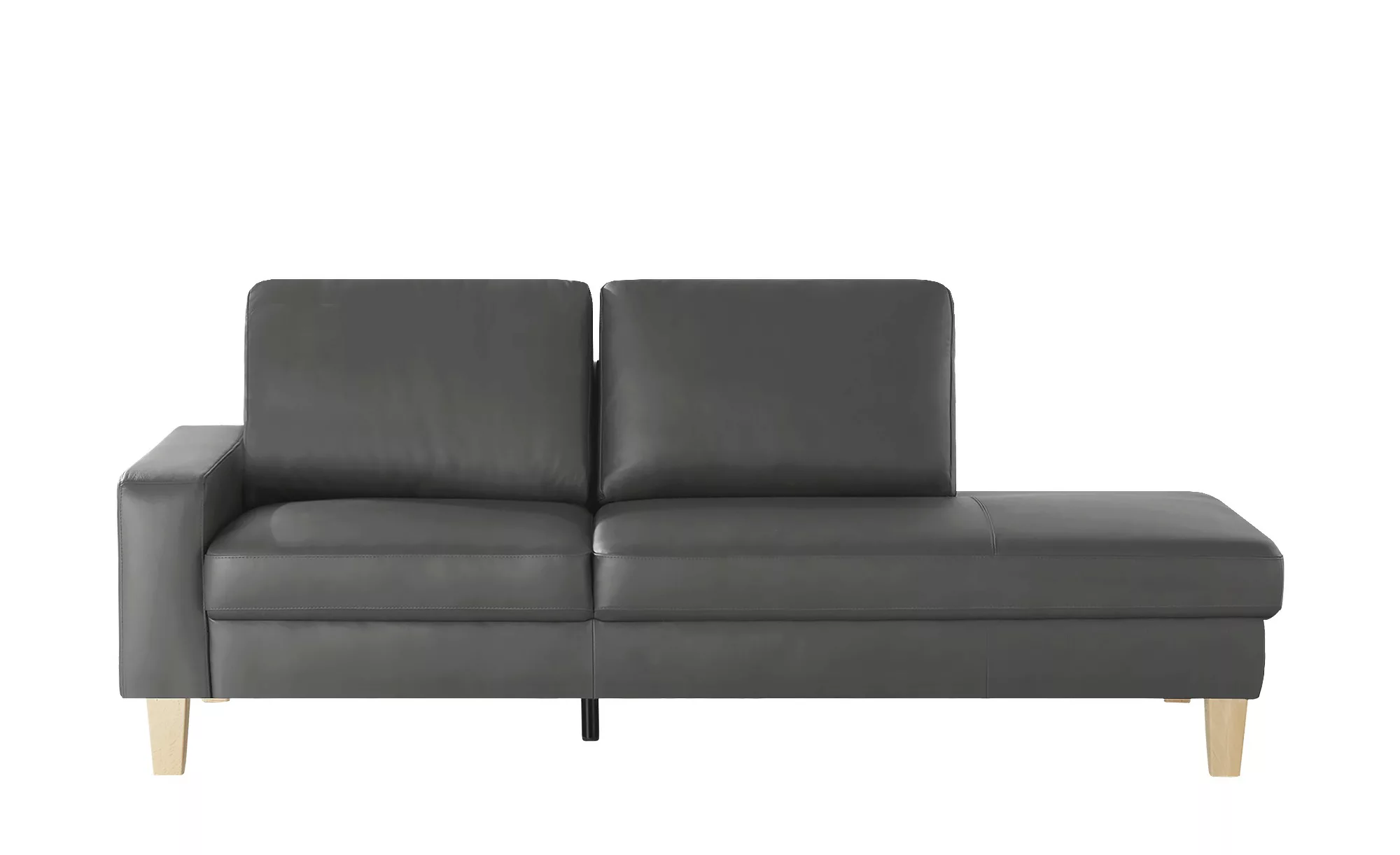 Recamiere  Bena - grau - 213 cm - 86 cm - 97 cm - Polstermöbel > Sofas > Ei günstig online kaufen