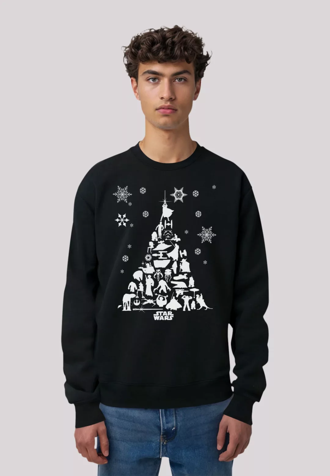 F4NT4STIC Sweatshirt "Star Wars Christmas Tree Weihnachten", Premium Qualit günstig online kaufen