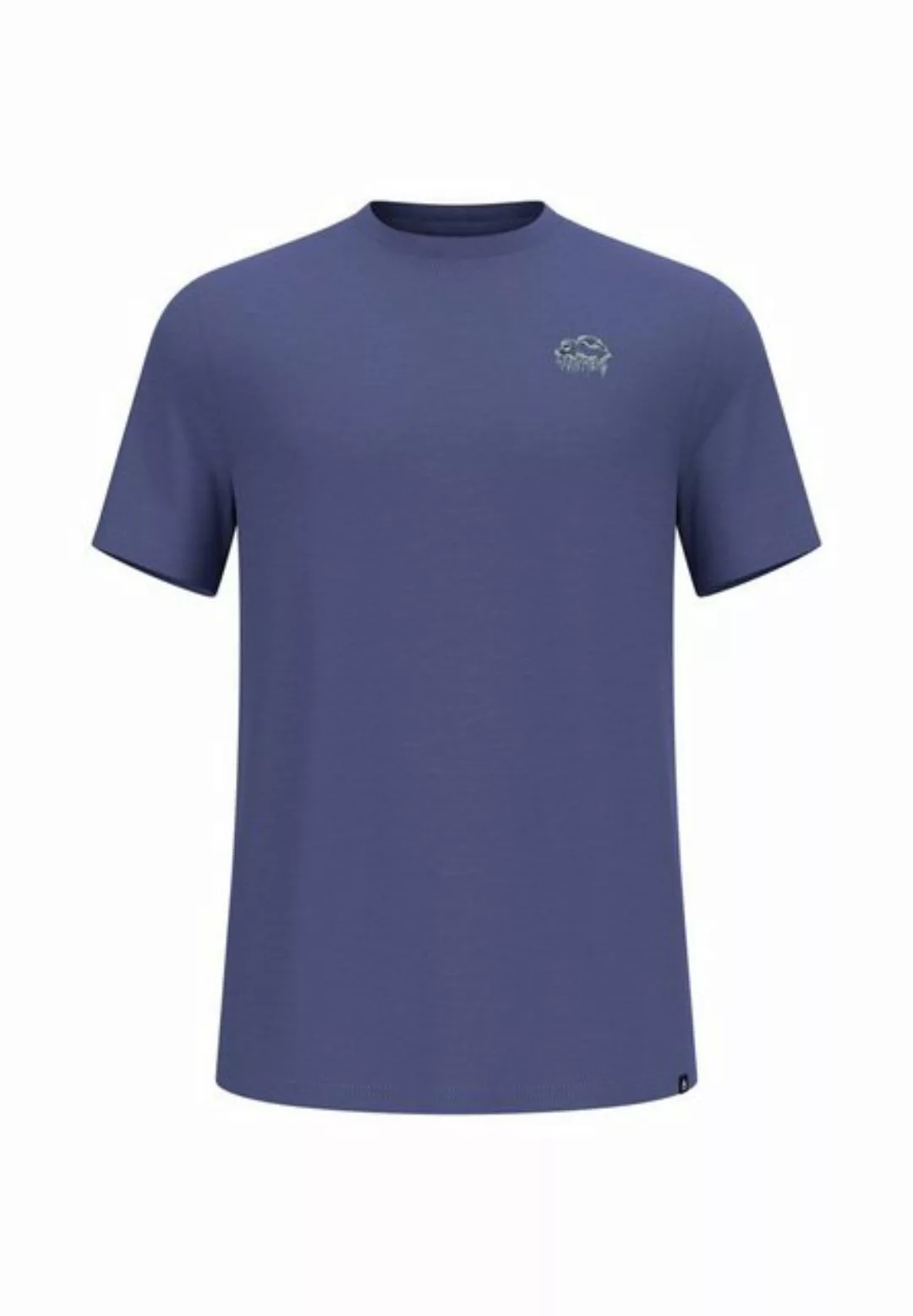 Odlo T-Shirt Herren T-Shirt aus Schurwolle ASCENT RAINCLOUD (1-tlg) günstig online kaufen