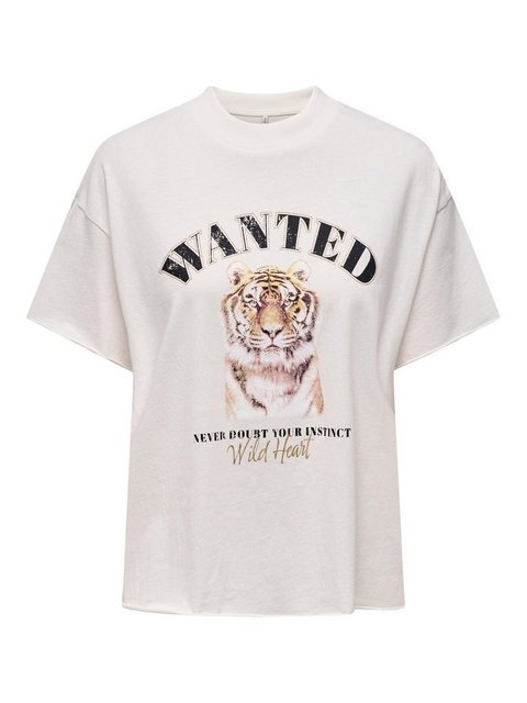 ONLY Kurzarmshirt ONLLUCY LIFE S/S TIGER TOP BOX JRS günstig online kaufen