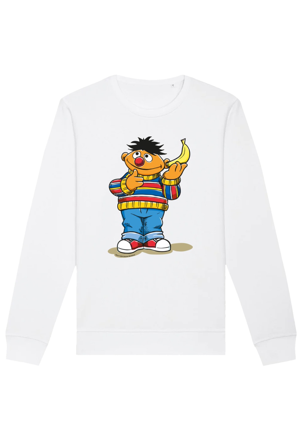 F4NT4STIC Sweatshirt "Sesamstraße Ernie Banana", Premium Qualität günstig online kaufen