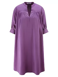 Kleid überschnittener Schulter Peter Hahn lila günstig online kaufen
