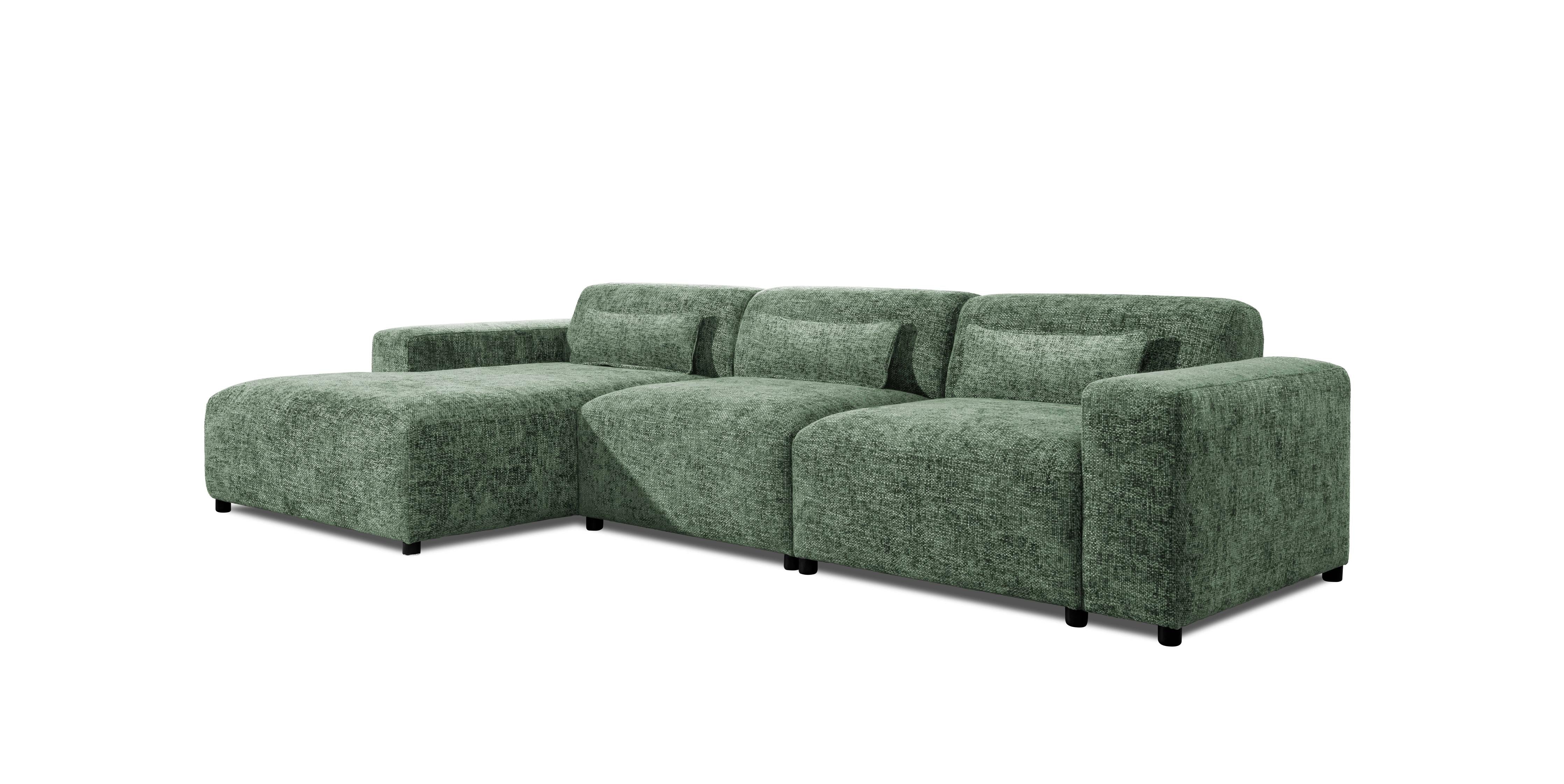 NADUVI Collection | Ecksofa Rizza Big Chenille links günstig online kaufen