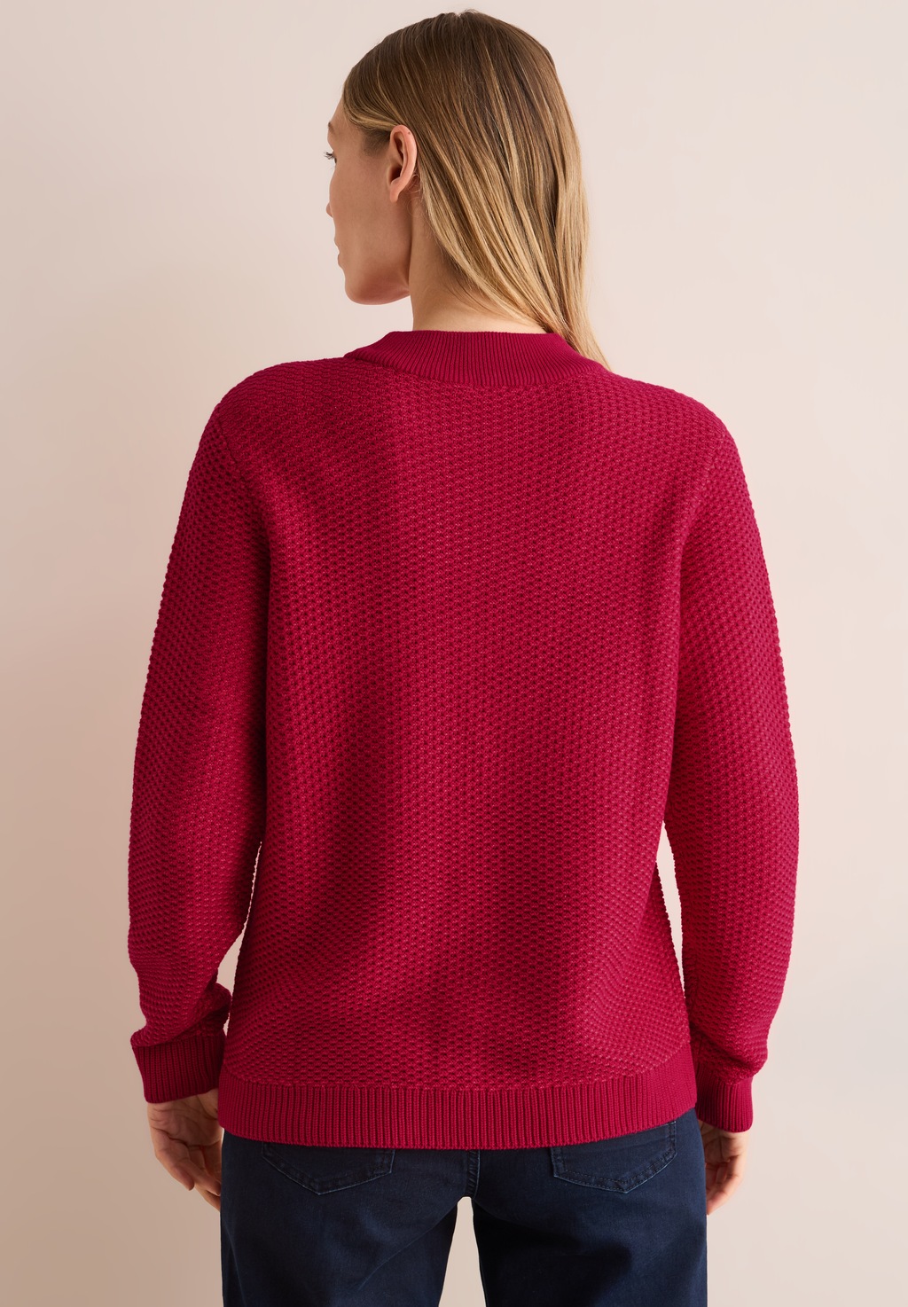 Cecil Strickpullover, bestehend aus einem Materialmix günstig online kaufen