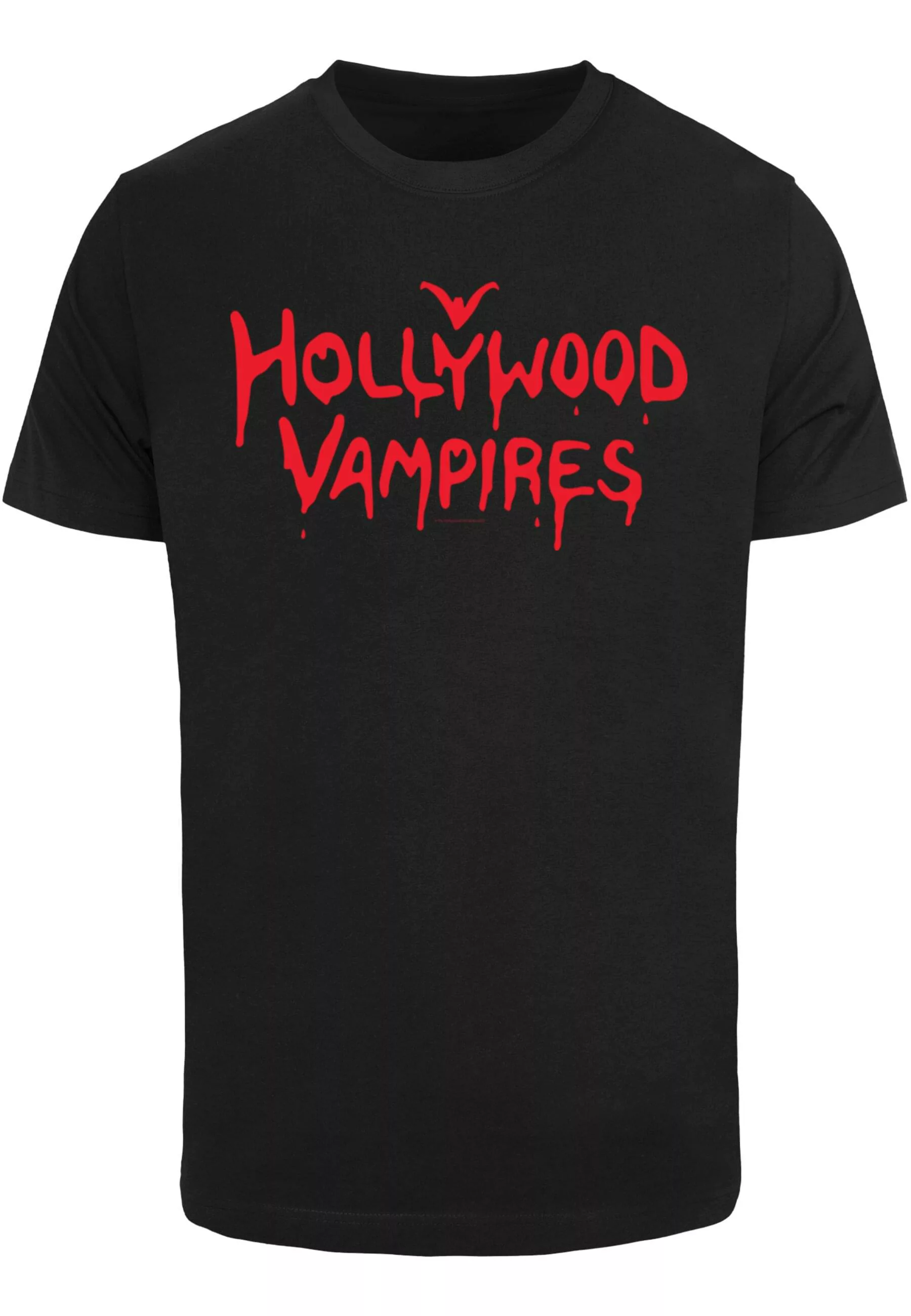 Merchcode T-Shirt "Merchcode Herren Hollywood Vampires - Logo T-Shirt" günstig online kaufen