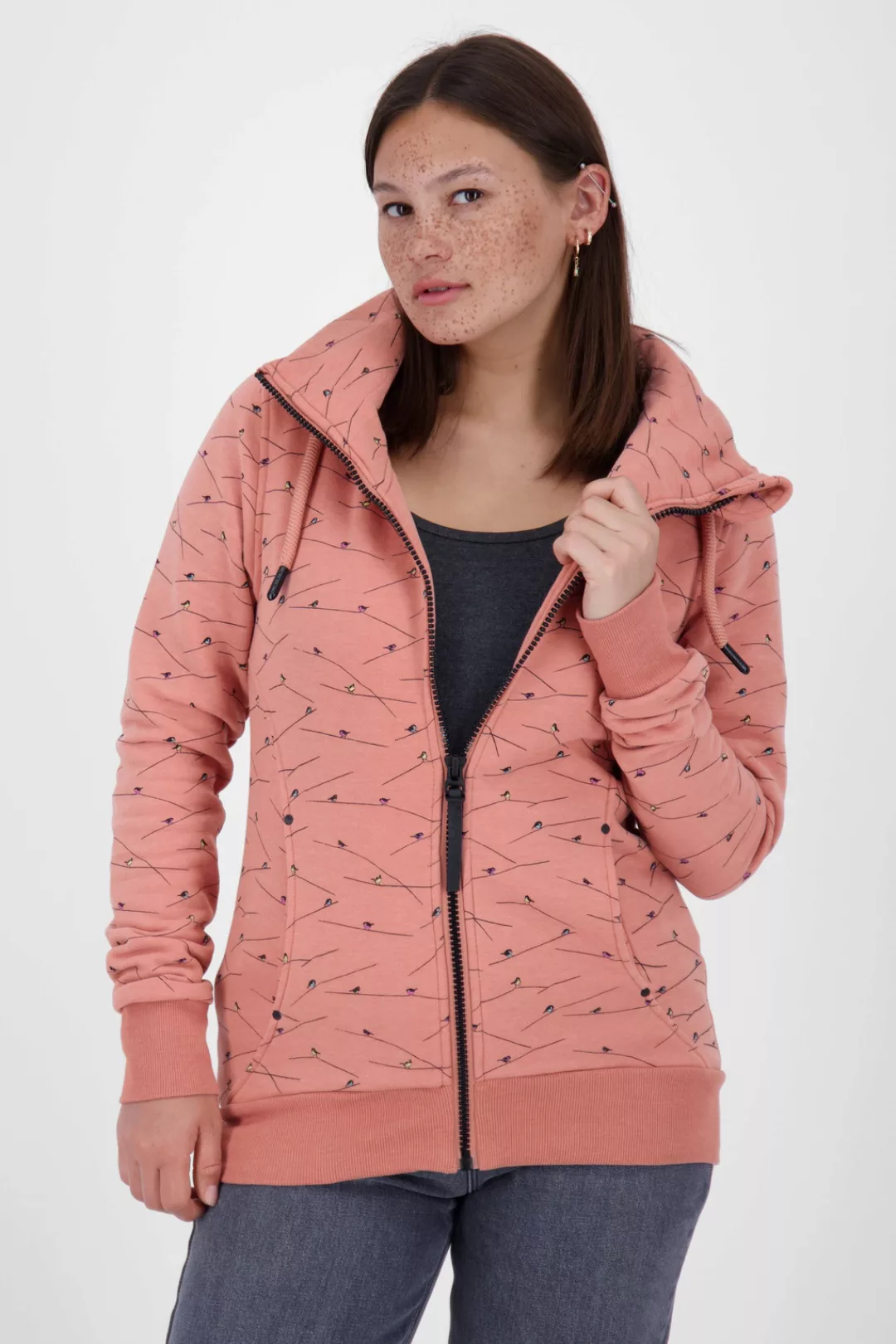 Alife & Kickin Sweatjacke "Damen VivianAK B" günstig online kaufen