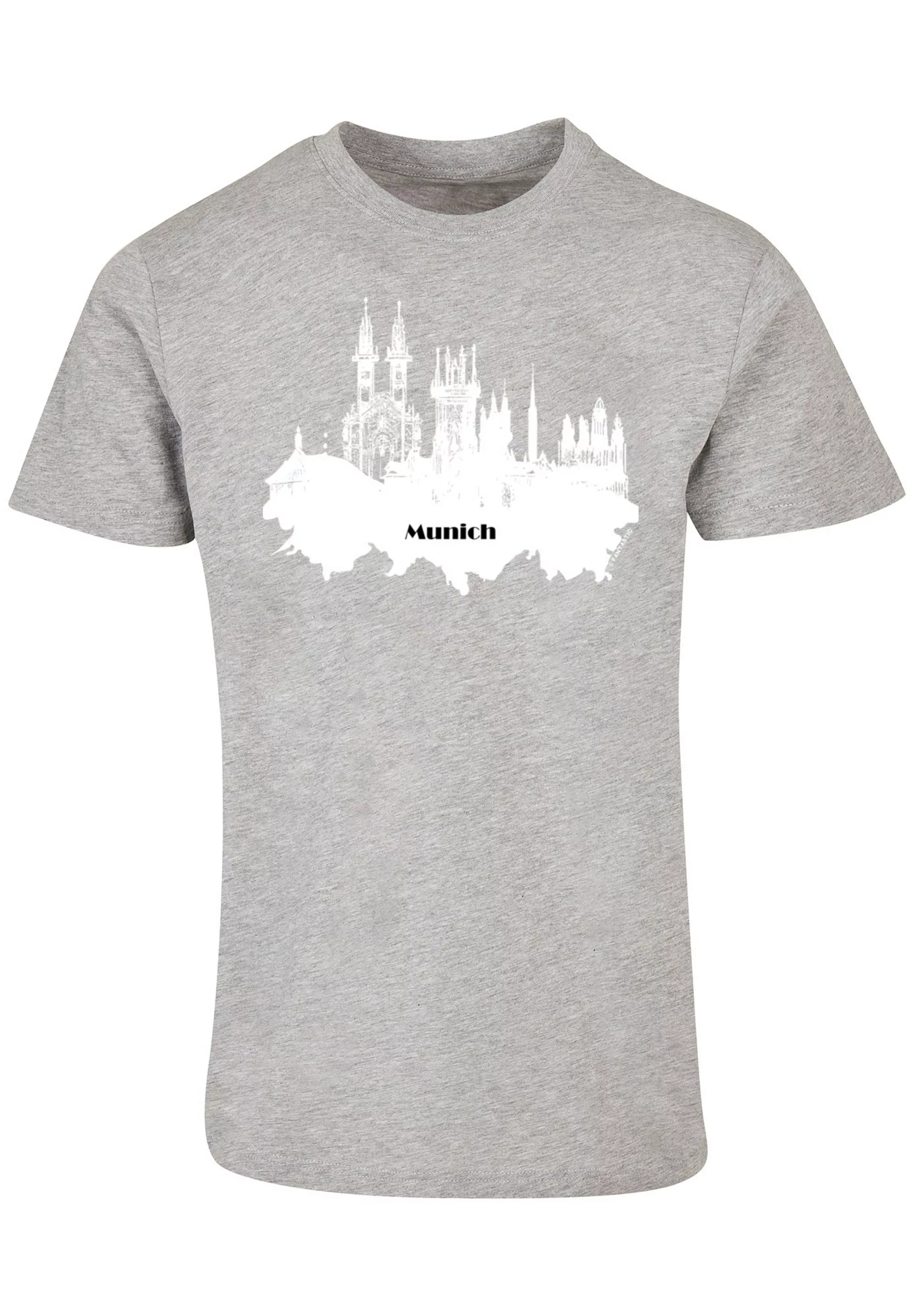 F4NT4STIC T-Shirt "Cities Collection - Munich skyline", Print günstig online kaufen