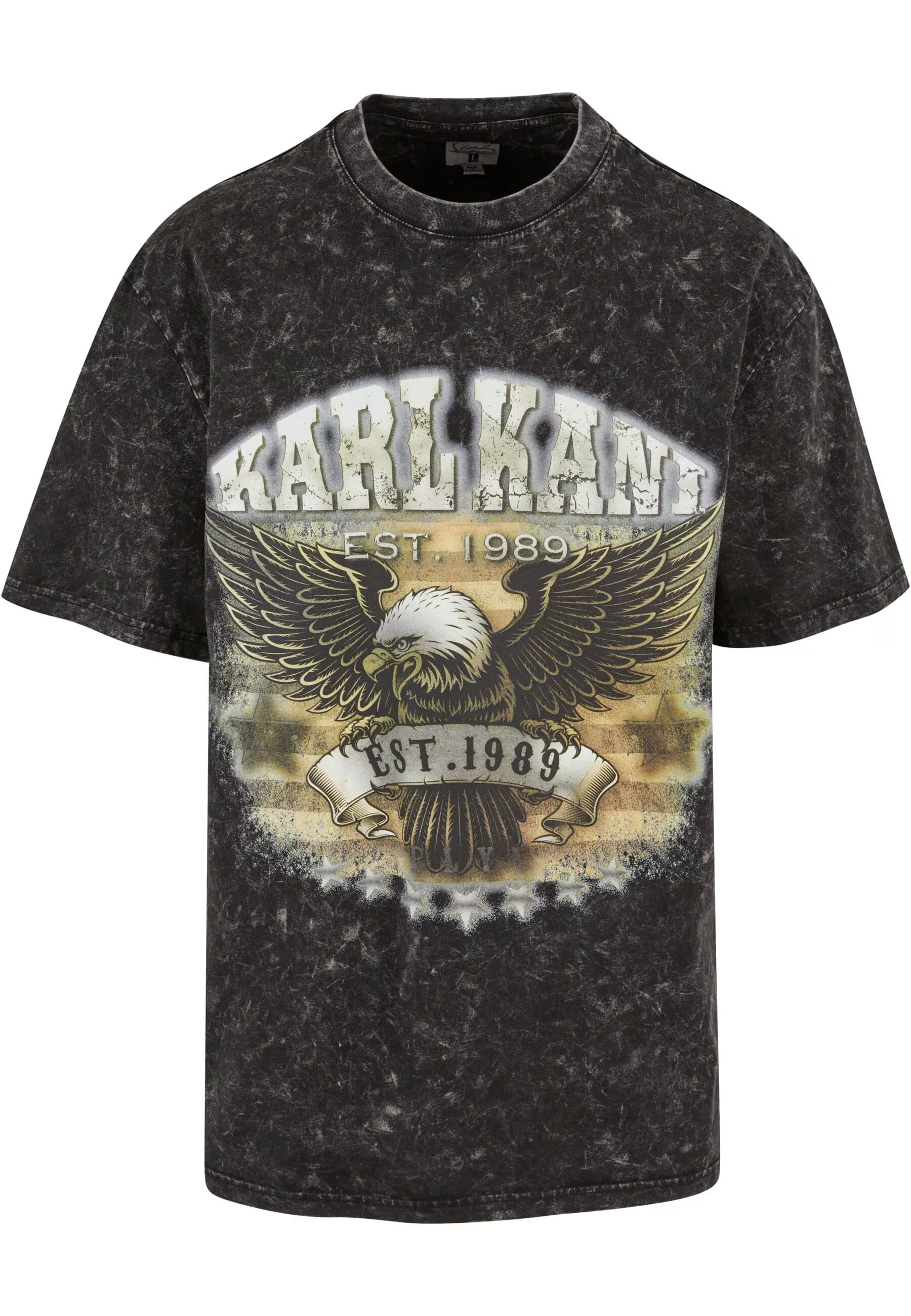 Karl Kani T-Shirt "Karl Kani Herren KM241-058-1 KK Small Signature Washed E günstig online kaufen