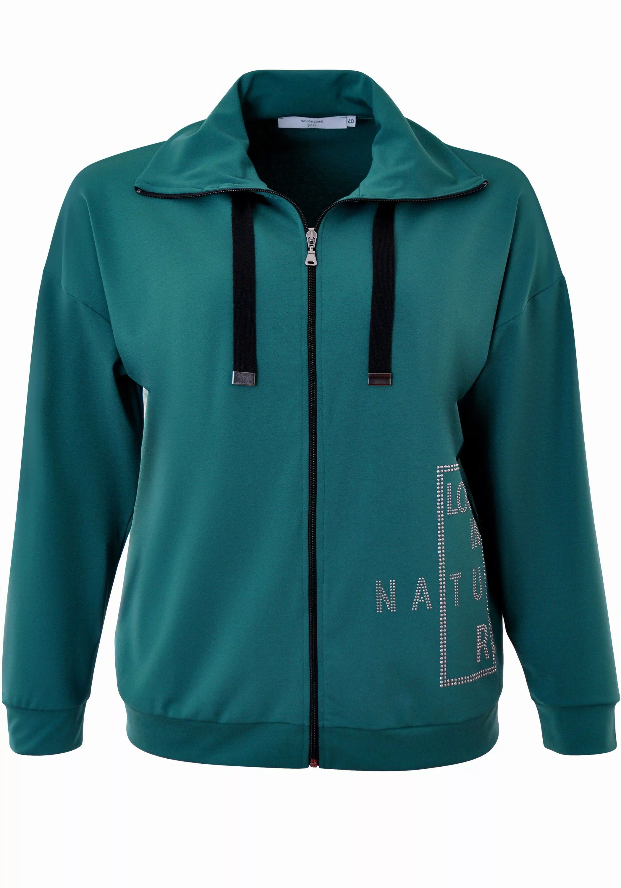 NAVIGAZIONE Sweatjacke Unimuster günstig online kaufen