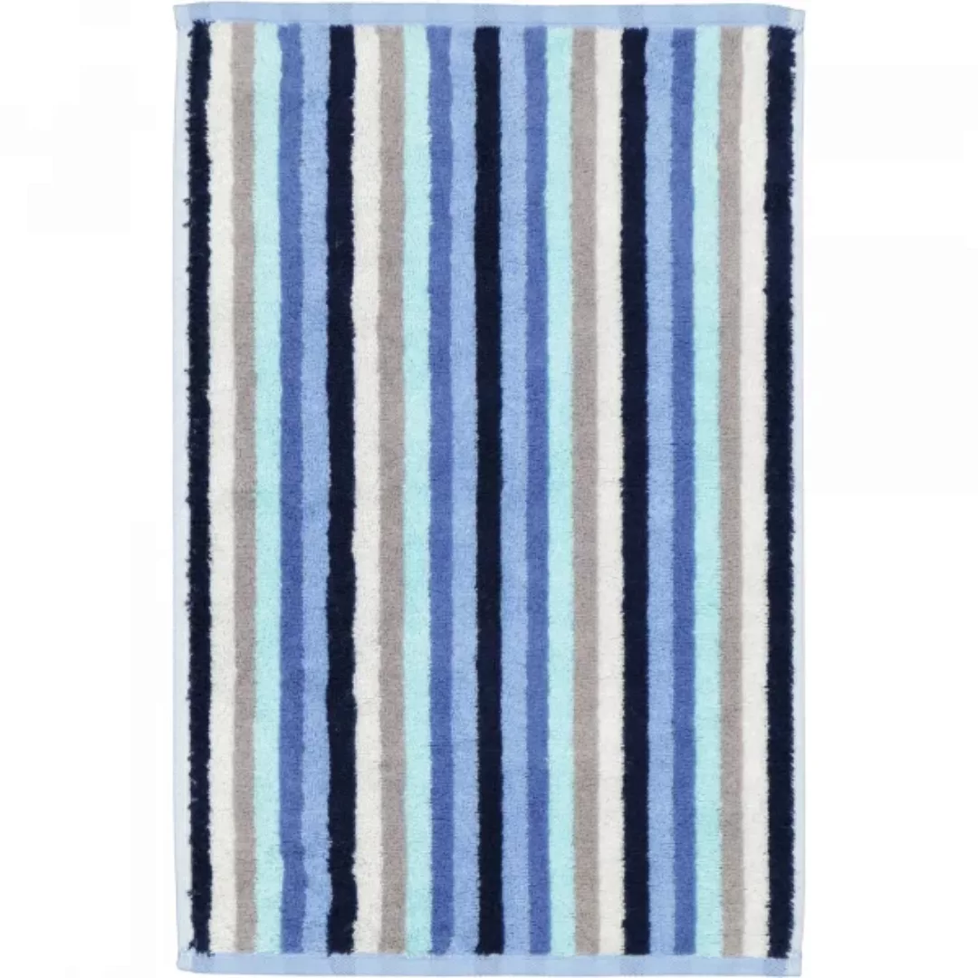 Cawö Handtücher Shades Streifen 6235 - Farbe: aqua - 11 - Gästetuch 30x50 c günstig online kaufen