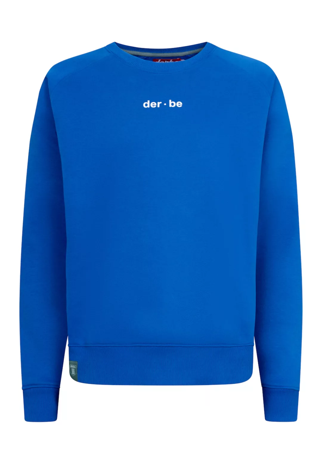 Derbe Sweatshirt "Derbe Bedeutung", Rückenprint, Nachhaltig, Organic Cotton günstig online kaufen