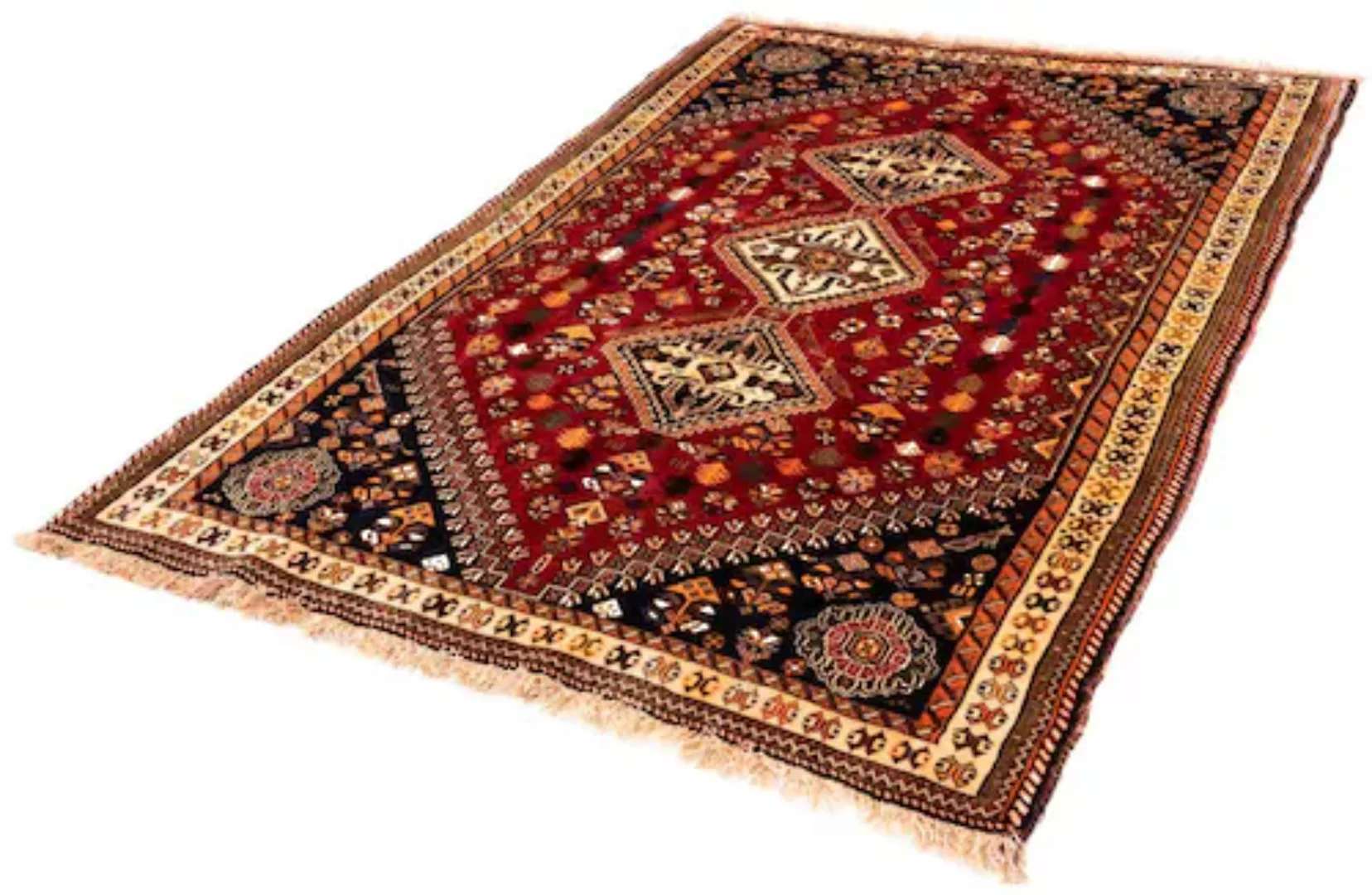 morgenland Wollteppich »Shiraz Medaillon 257 x 160 cm«, rechteckig günstig online kaufen