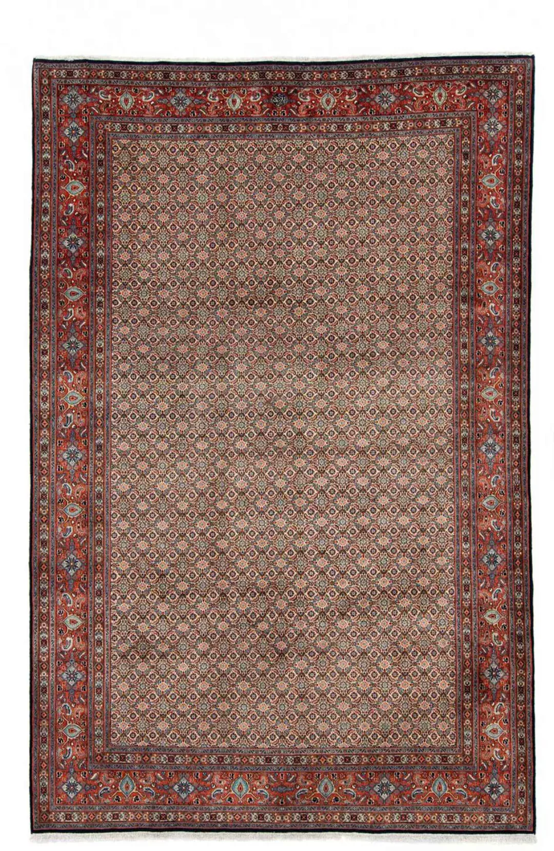 morgenland Wollteppich »Moud Durchgemustert Beige 303 x 204 cm«, rechteckig günstig online kaufen