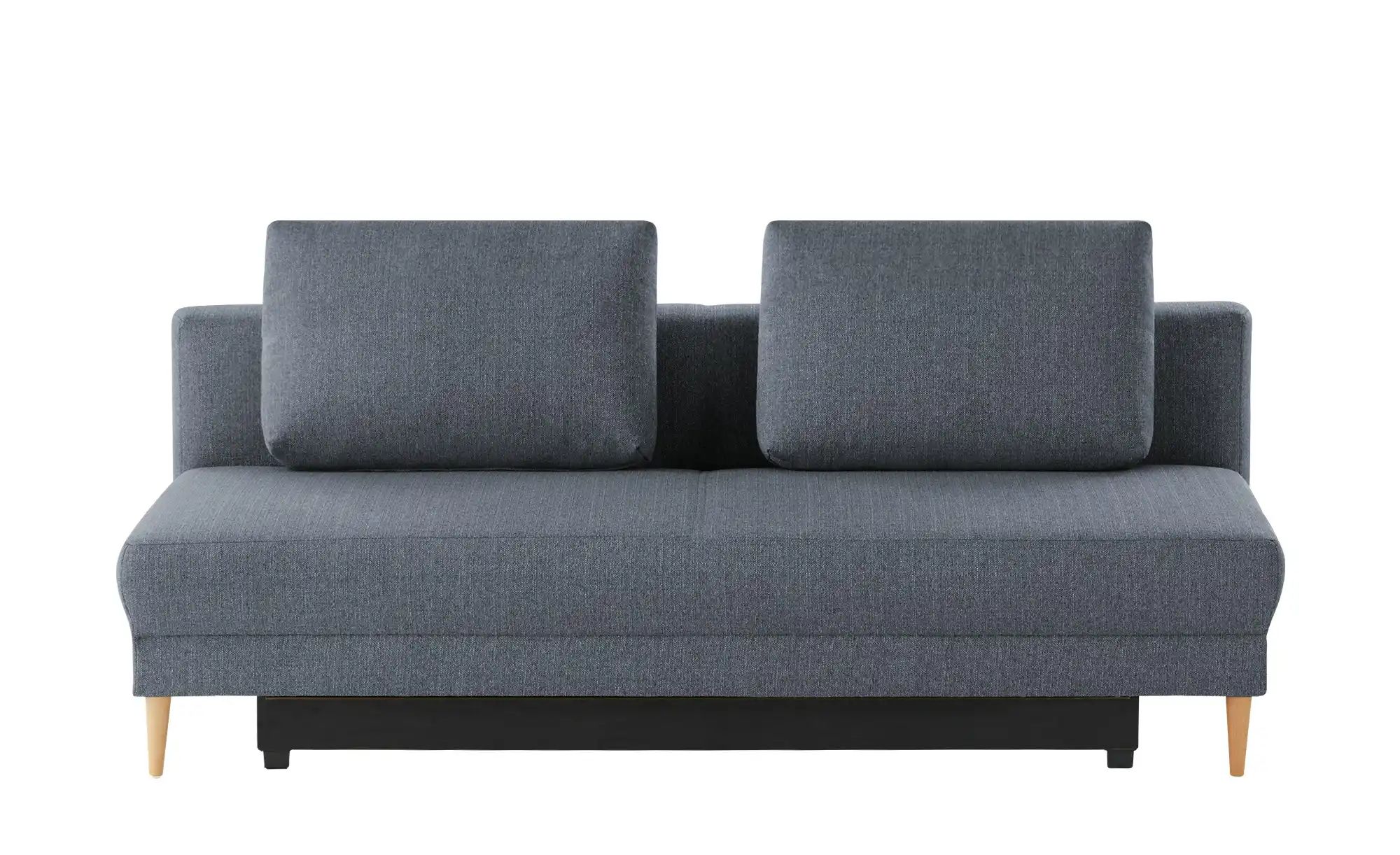 Schlafsofa mit Schlaffunktion Genua ¦ blau ¦ Maße (cm): B: 205 H: 89 T: 104 günstig online kaufen