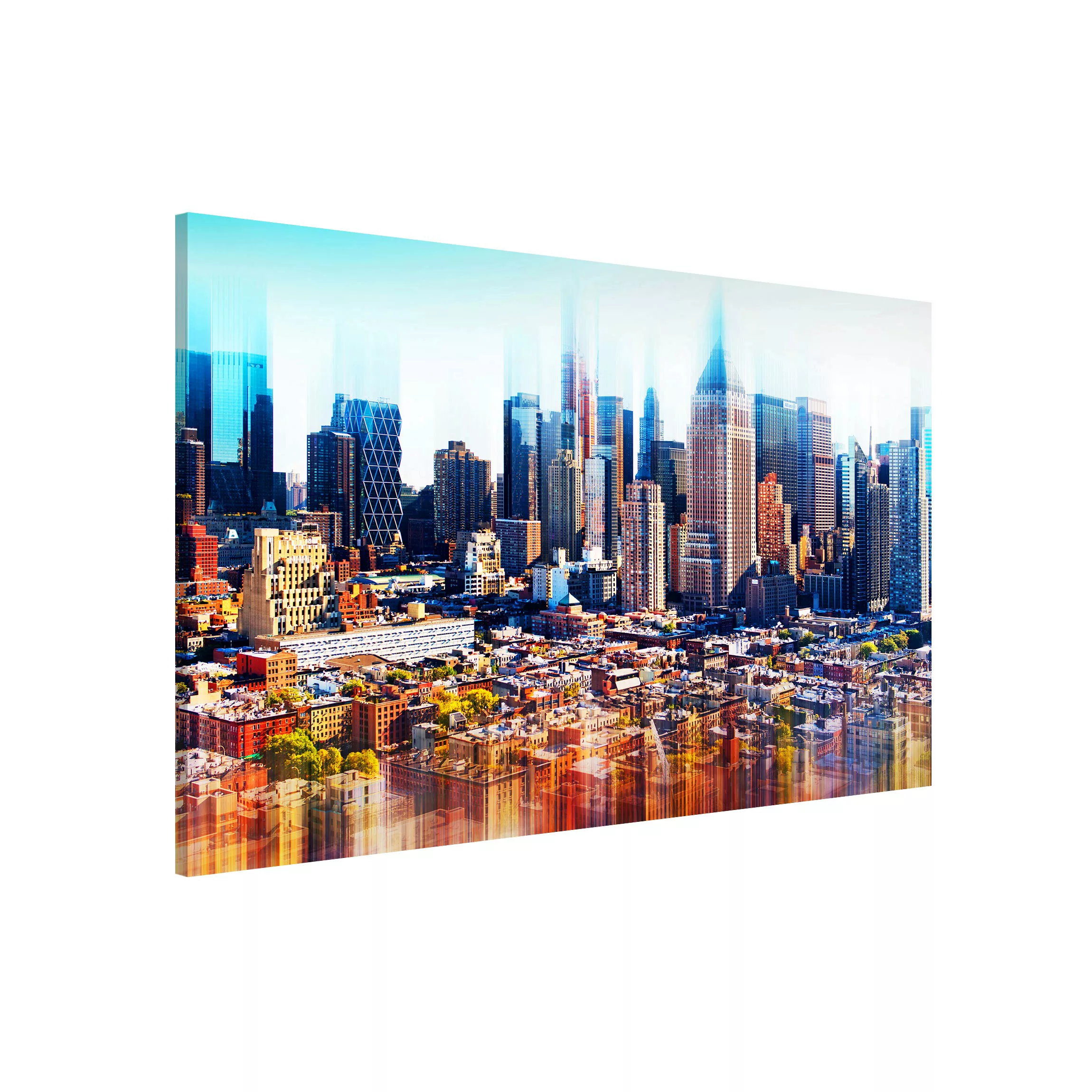 Magnettafel Architektur & Skyline - Querformat 3:2 Manhattan Skyline Urban günstig online kaufen
