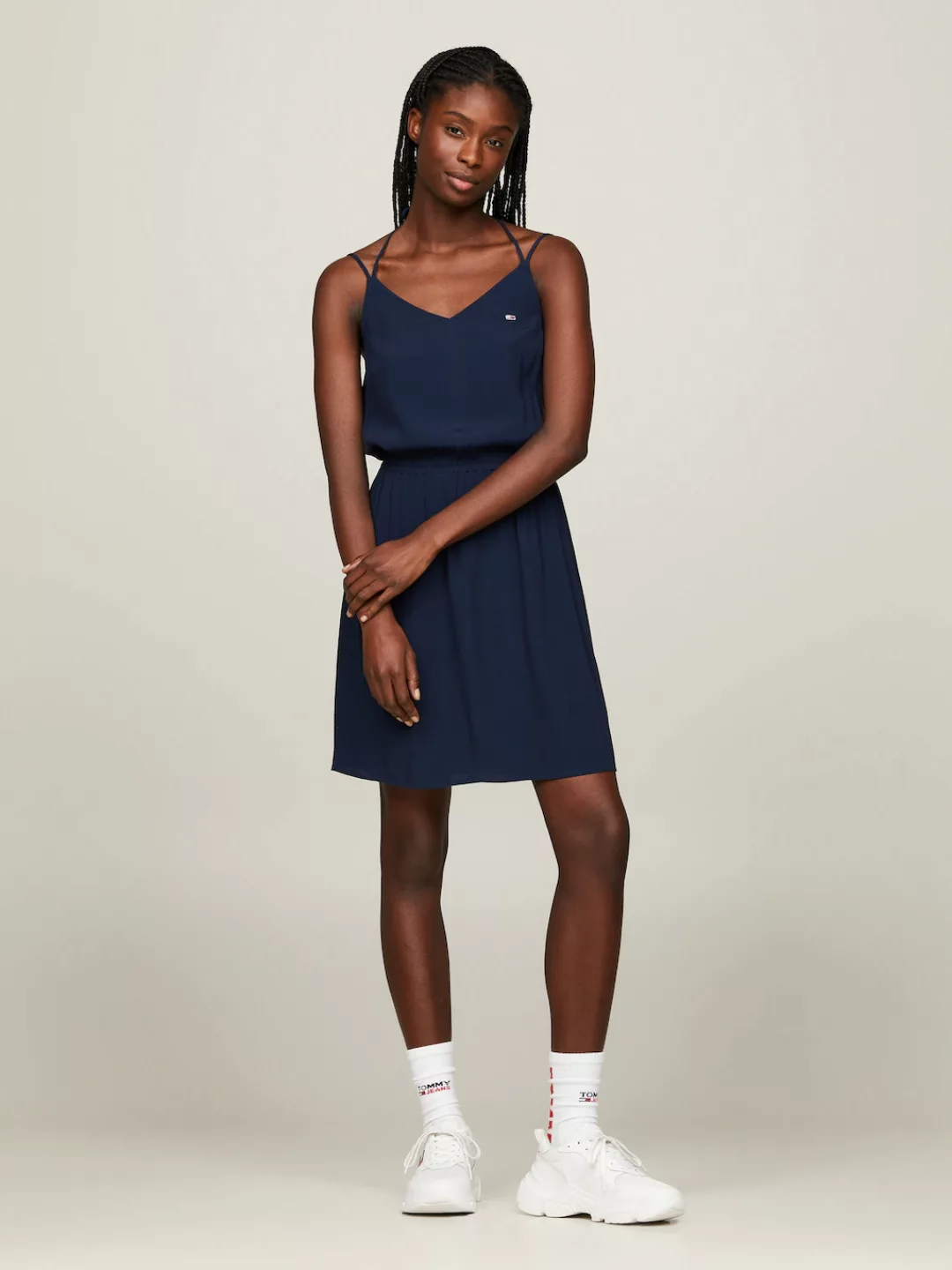 Tommy Jeans Spaghettikleid TJW ESSENTIAL STRAPPY DRESS mit modischer Träger günstig online kaufen