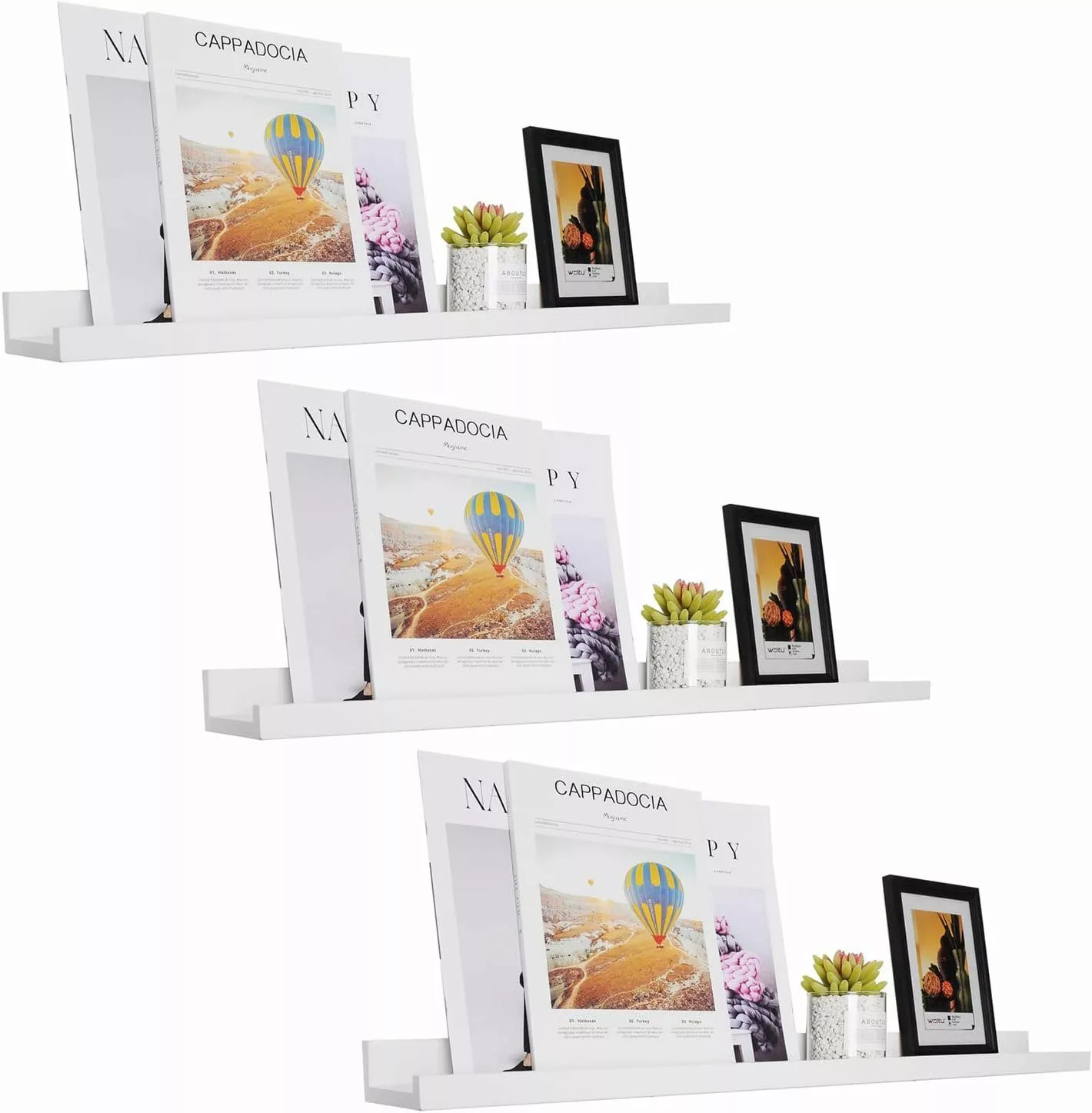 Woltu Bilderleiste, (3 St), 100cm Lange, günstig online kaufen